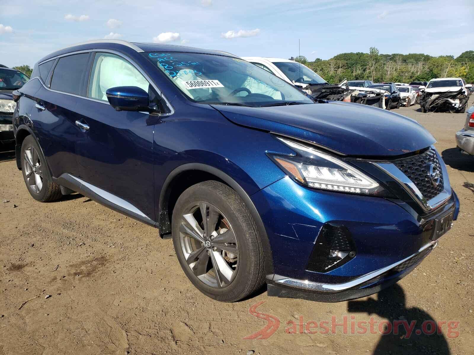 5N1AZ2MS5KN125613 2019 NISSAN MURANO