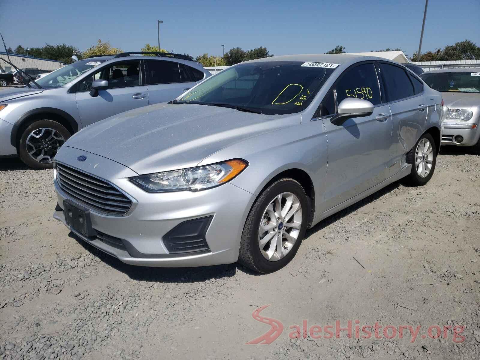 3FA6P0HD7KR136499 2019 FORD FUSION