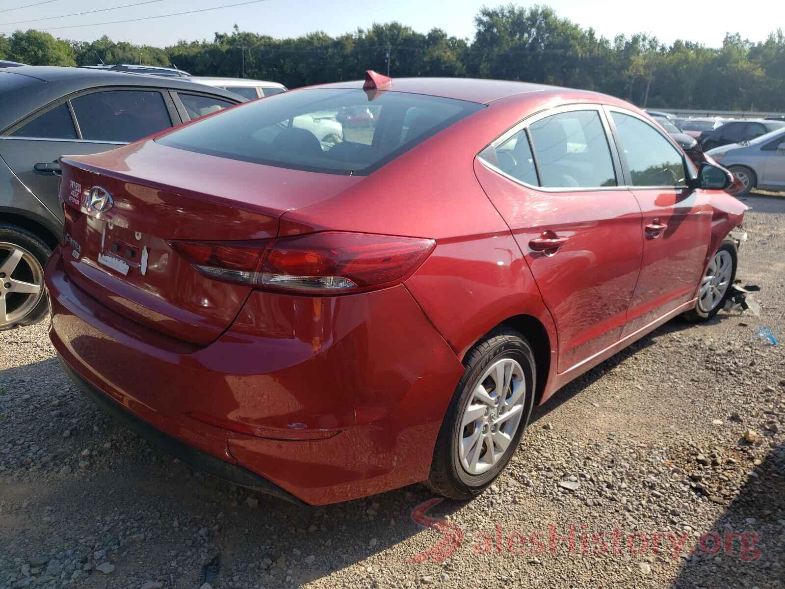 5NPD74LF6HH093853 2017 HYUNDAI ELANTRA