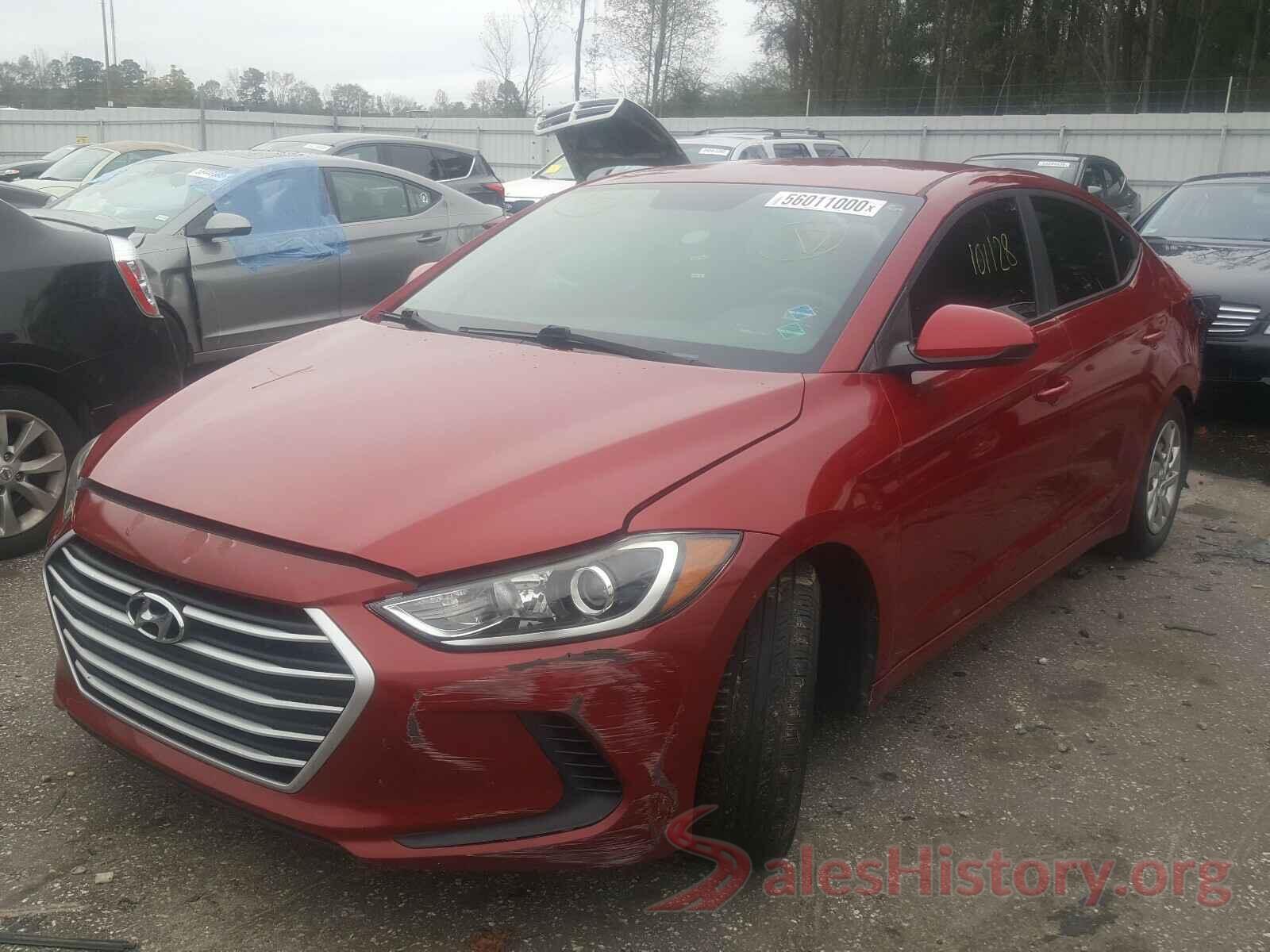 KMHD74LF8HU121248 2017 HYUNDAI ELANTRA