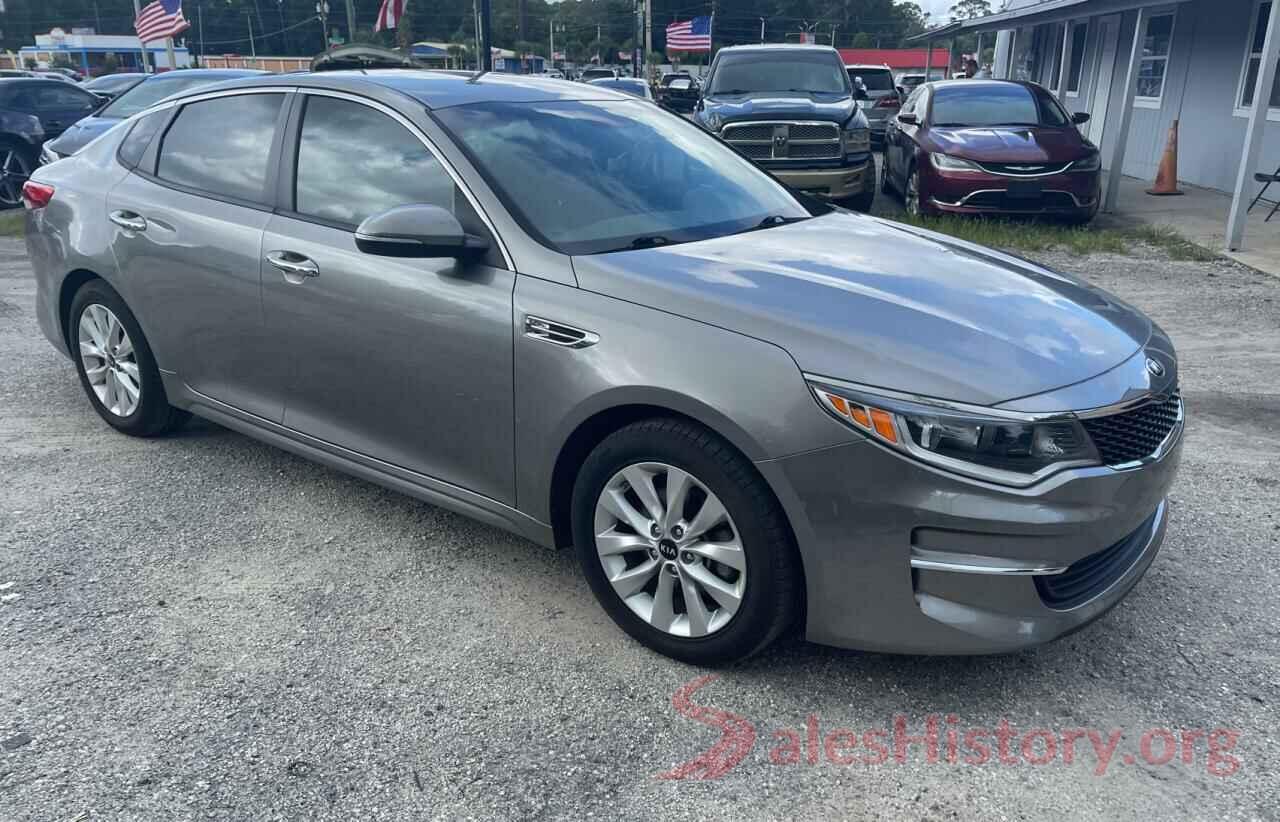 5XXGT4L31GG052586 2016 KIA OPTIMA