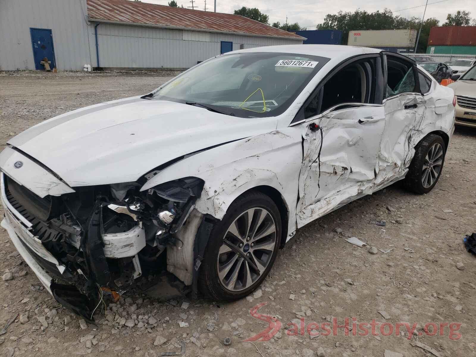 3FA6P0T96KR100371 2019 FORD FUSION