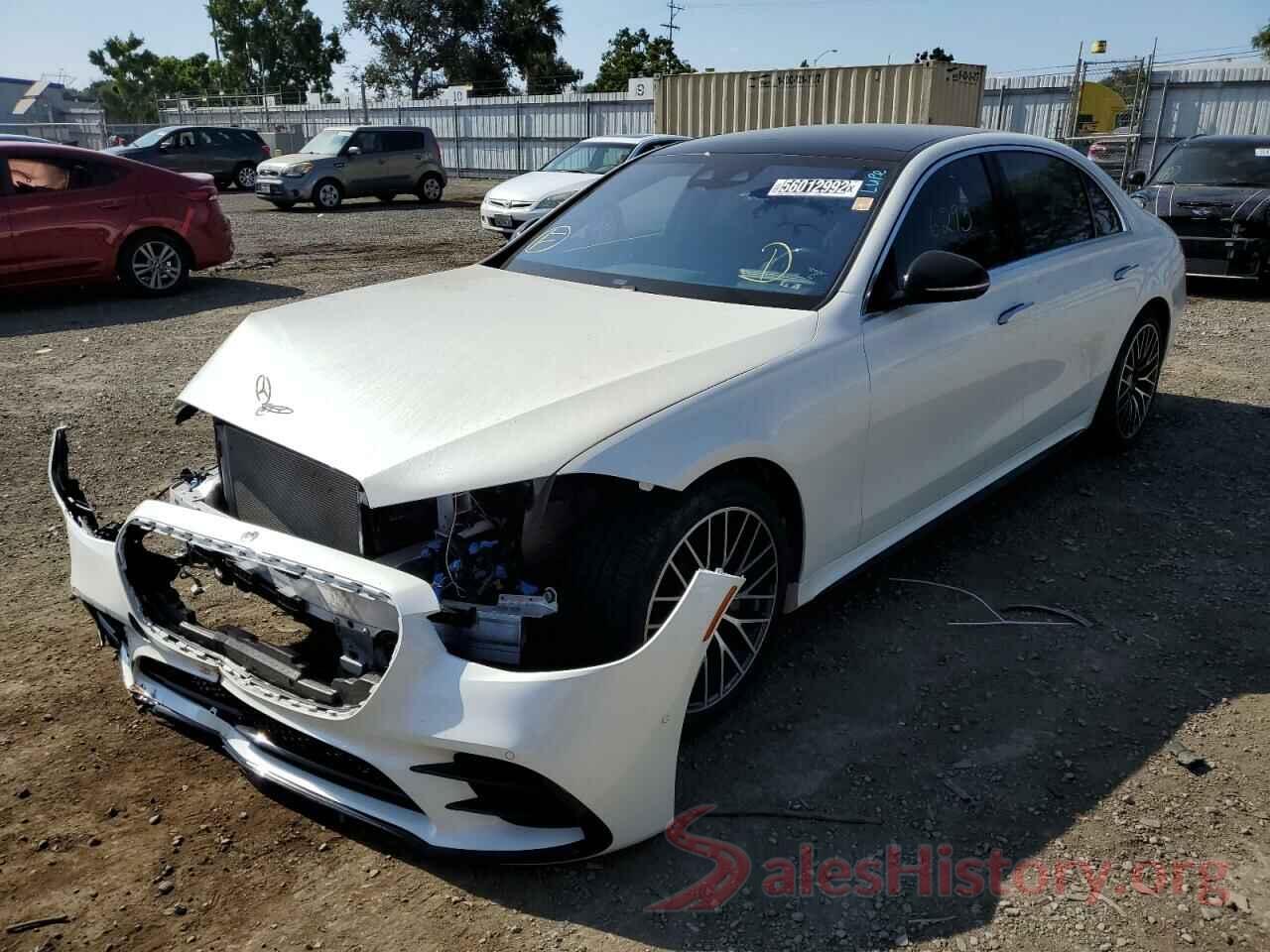 W1K6G7GB9MA057938 2021 MERCEDES-BENZ S-CLASS