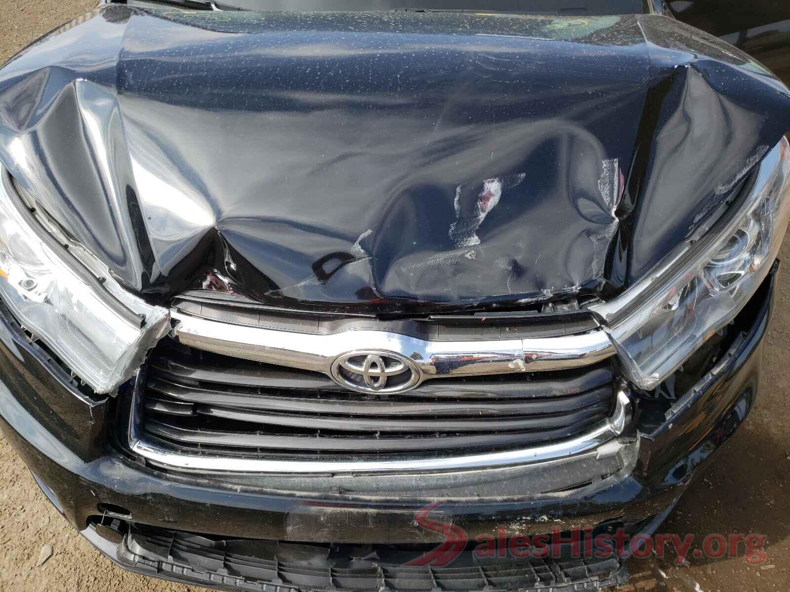 5TDJKRFH8GS326183 2016 TOYOTA HIGHLANDER