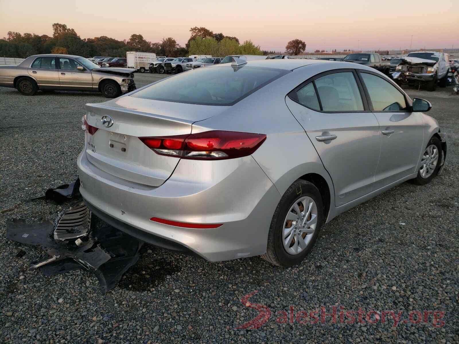 5NPD74LF6HH188395 2017 HYUNDAI ELANTRA