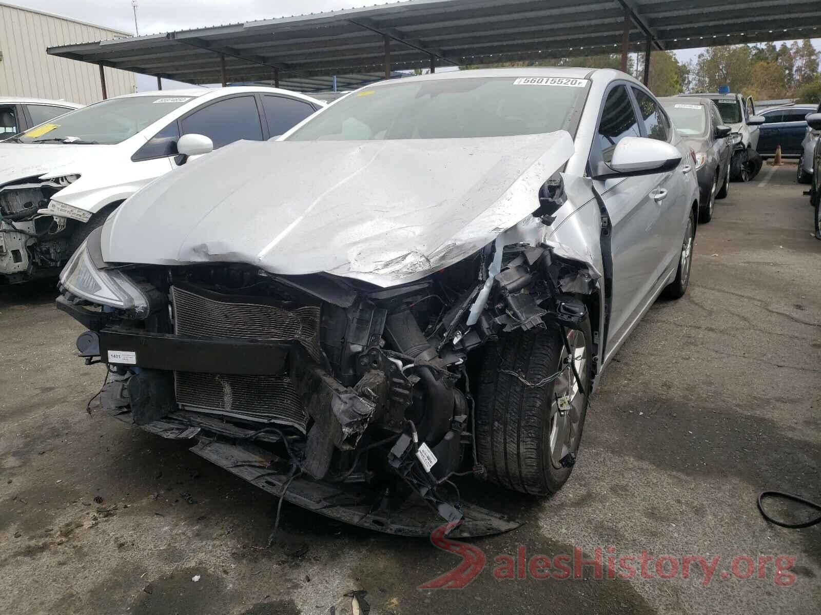 5NPD84LF5KH460570 2019 HYUNDAI ELANTRA