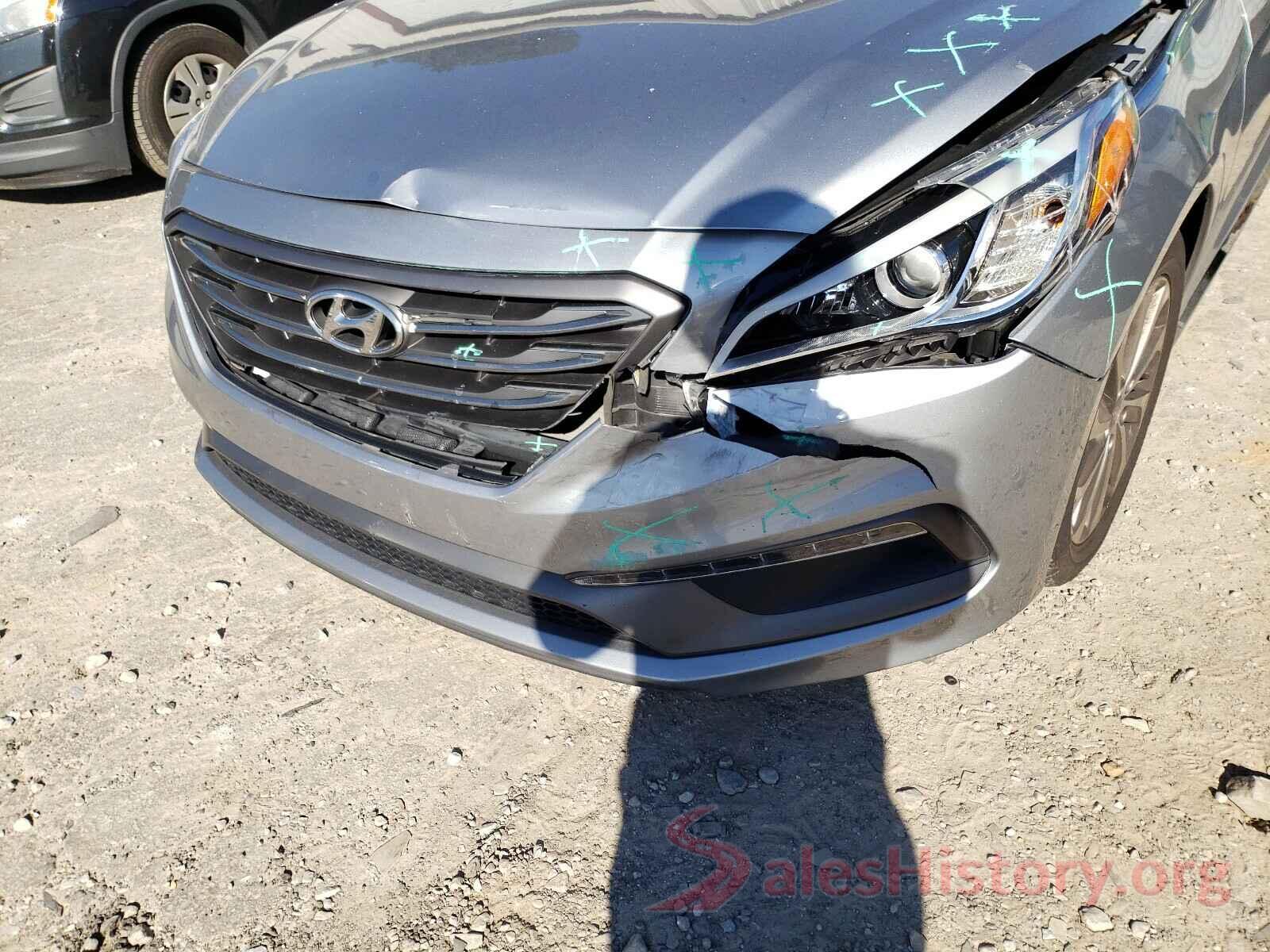 5NPE34AFXFH072195 2015 HYUNDAI SONATA