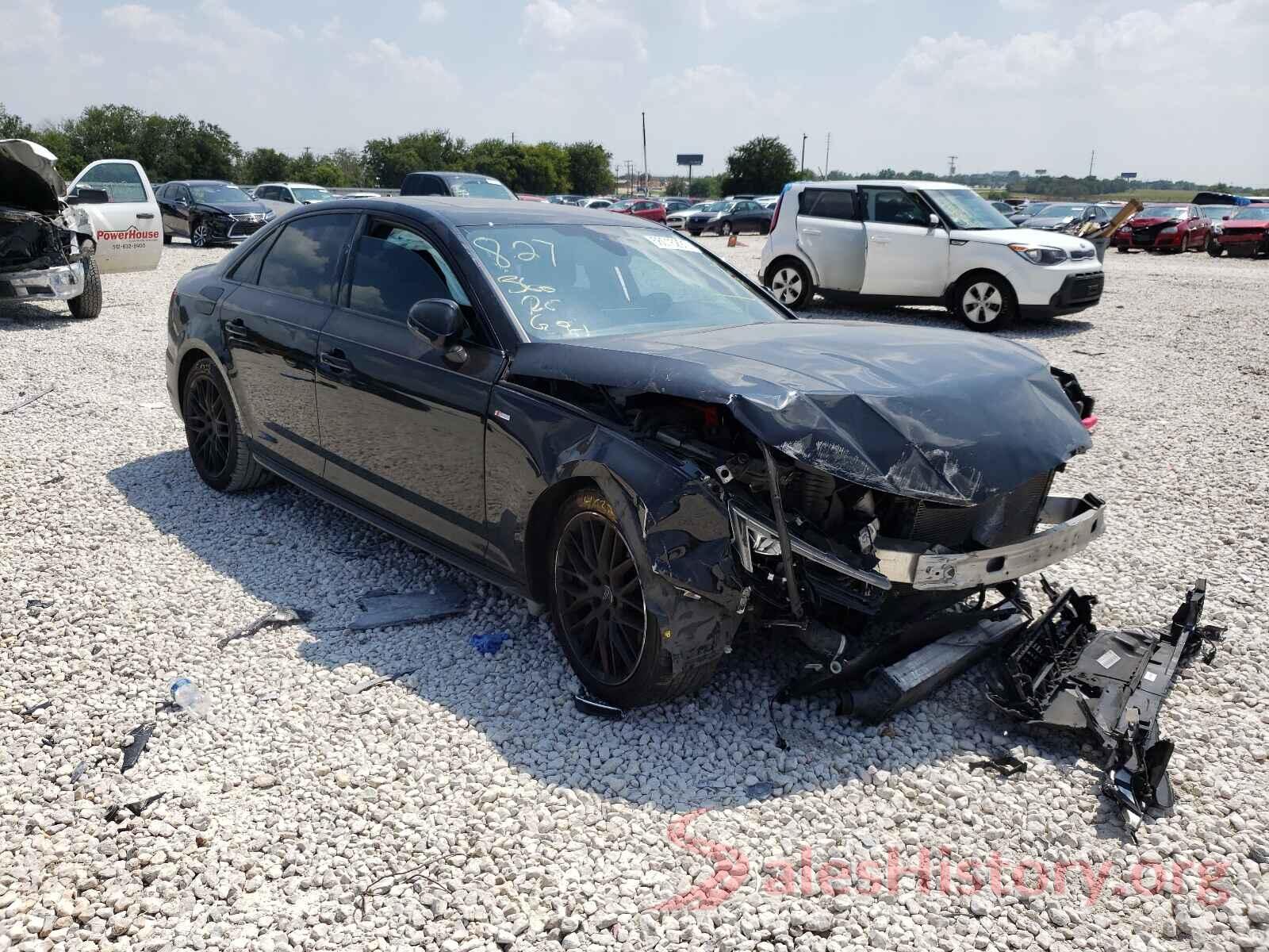 WAUENAF40JA057525 2018 AUDI A4