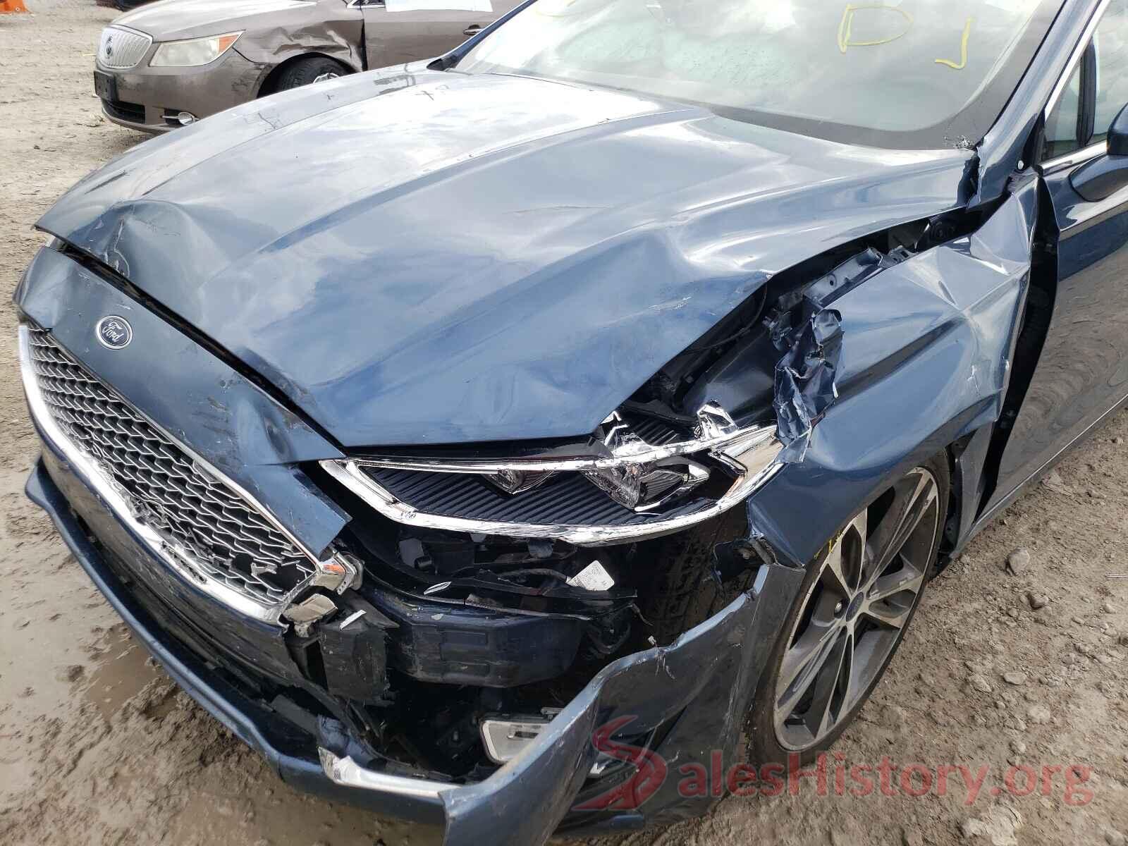 3FA6P0D93KR180484 2019 FORD FUSION