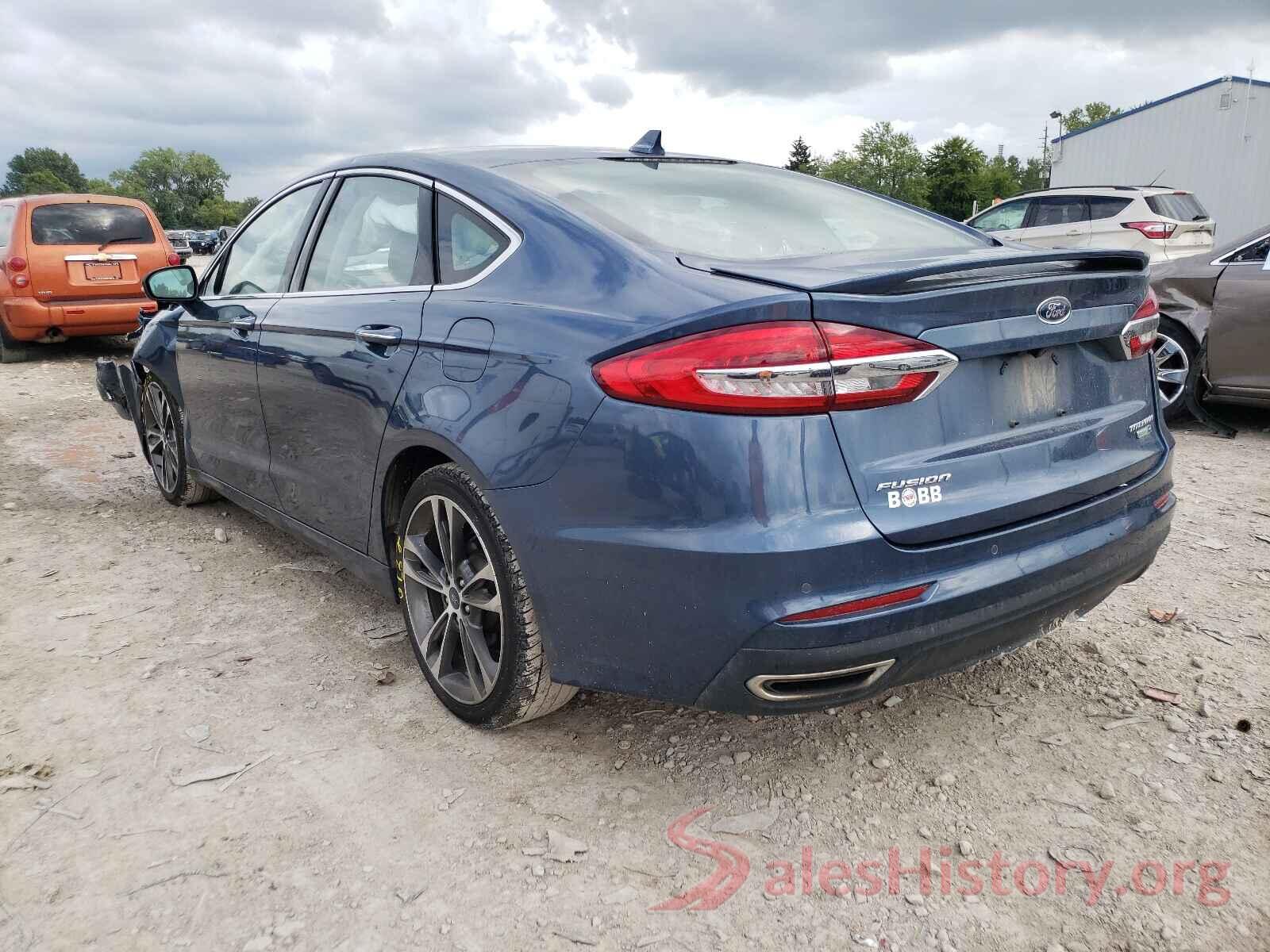 3FA6P0D93KR180484 2019 FORD FUSION