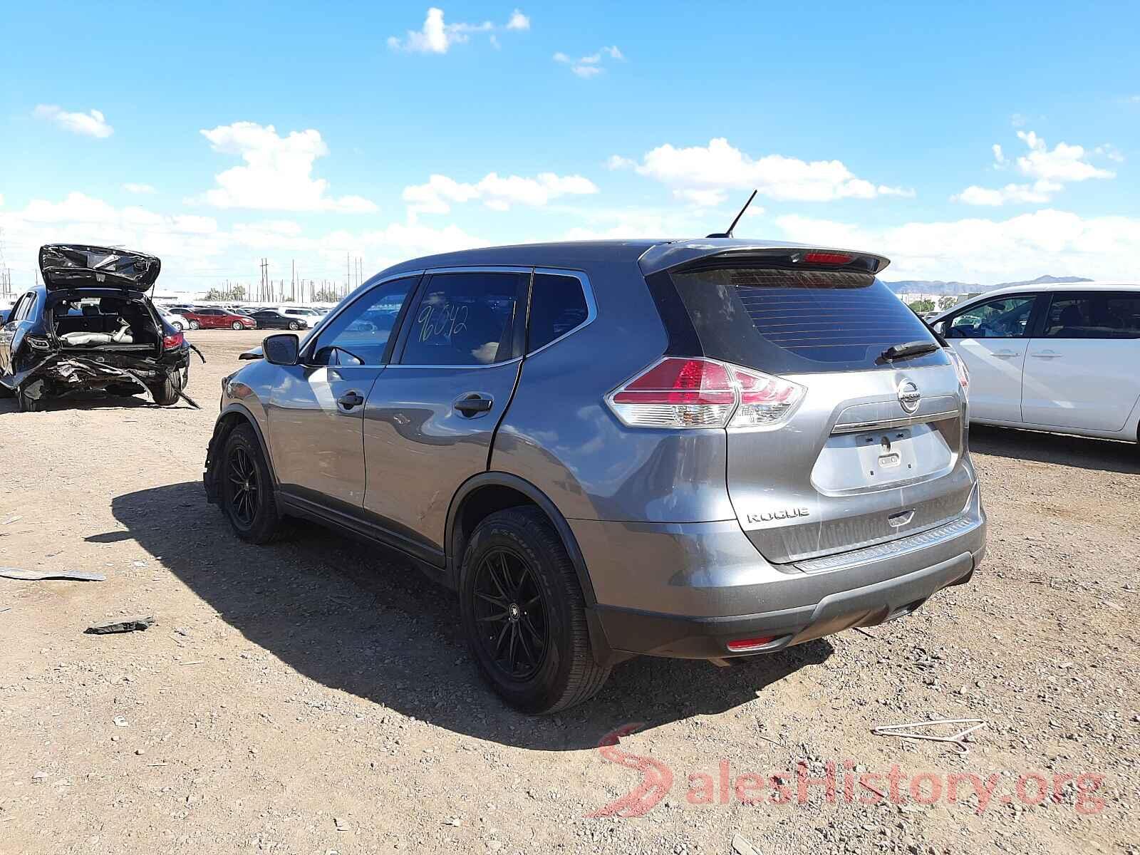 KNMAT2MT3GP617163 2016 NISSAN ROGUE