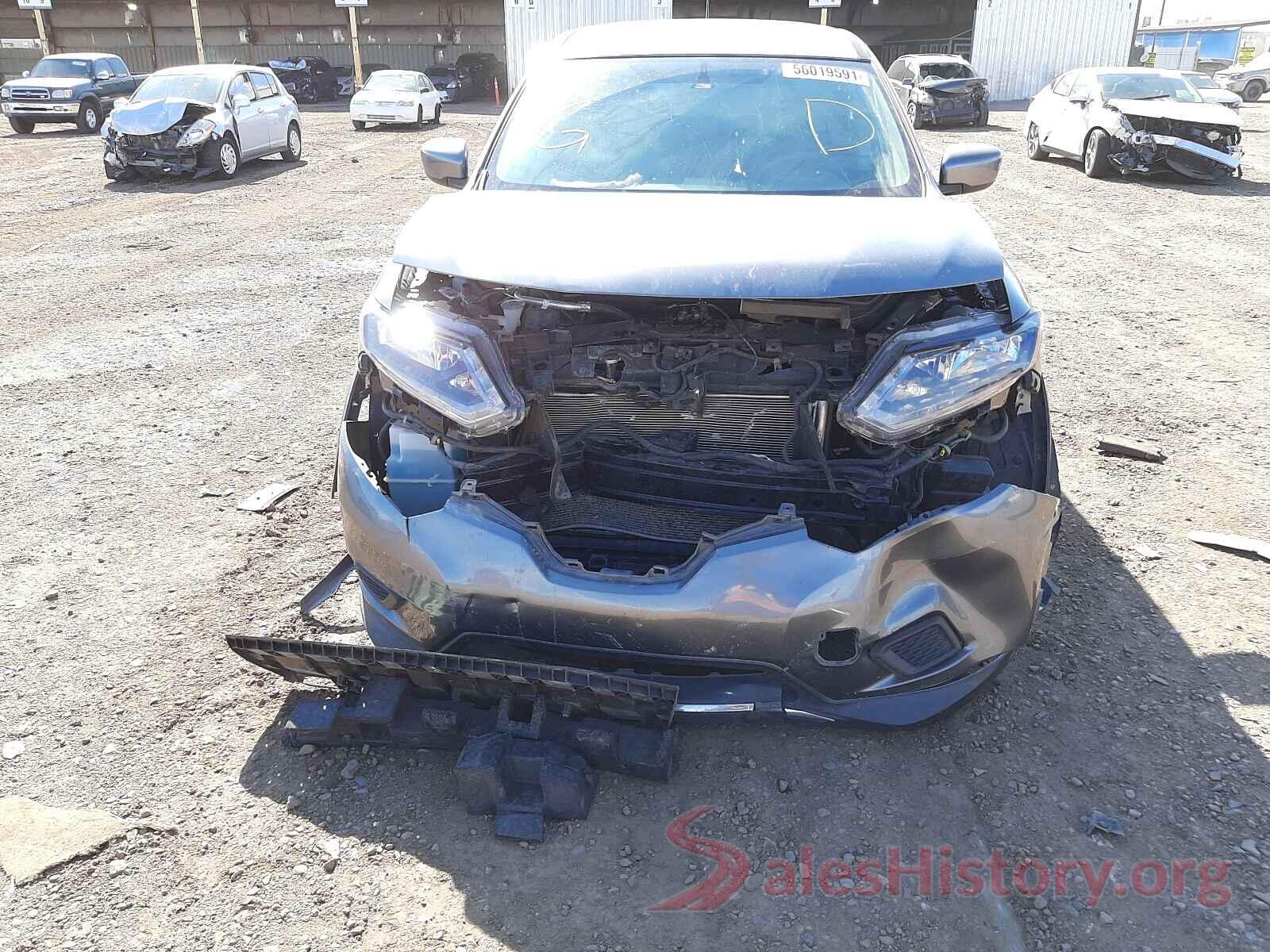 KNMAT2MT3GP617163 2016 NISSAN ROGUE