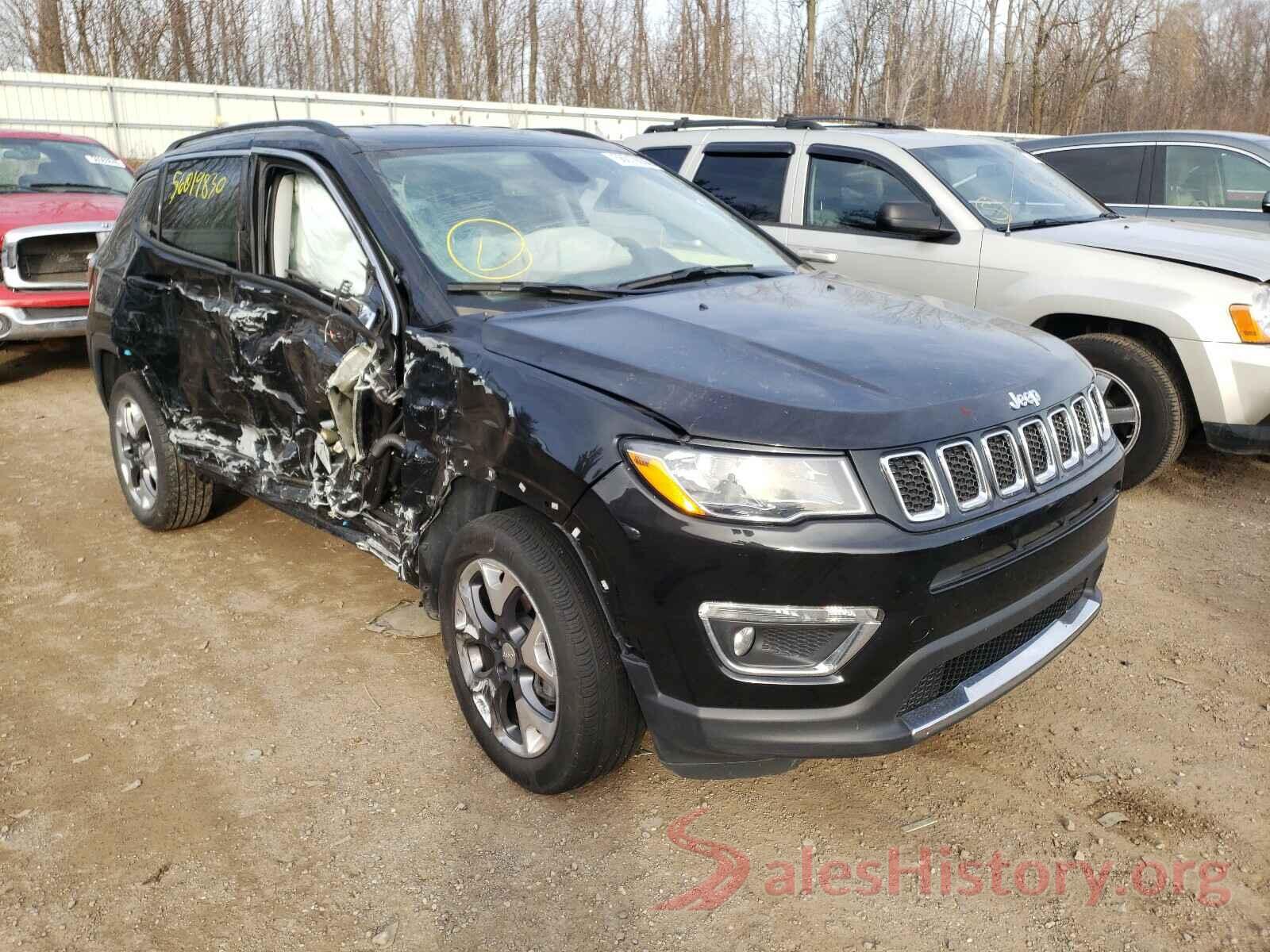 3C4NJDCB5KT854317 2019 JEEP COMPASS