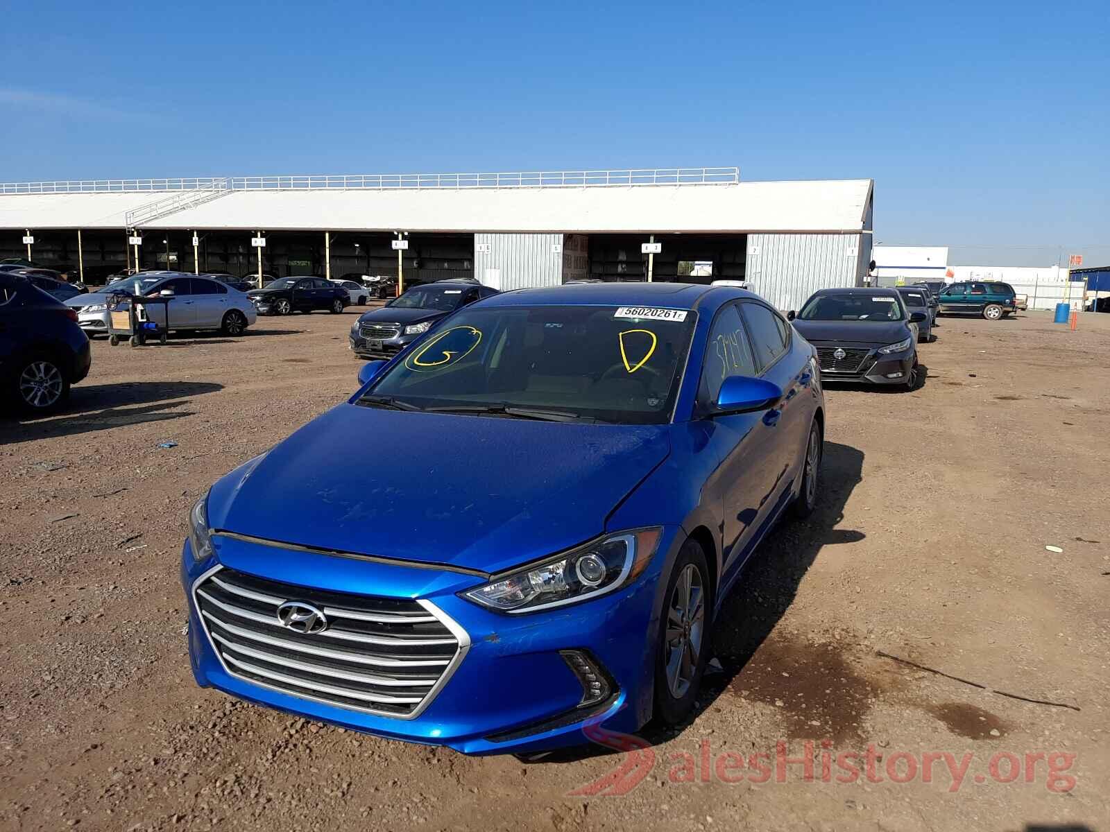 KMHD84LF1HU399292 2017 HYUNDAI ELANTRA