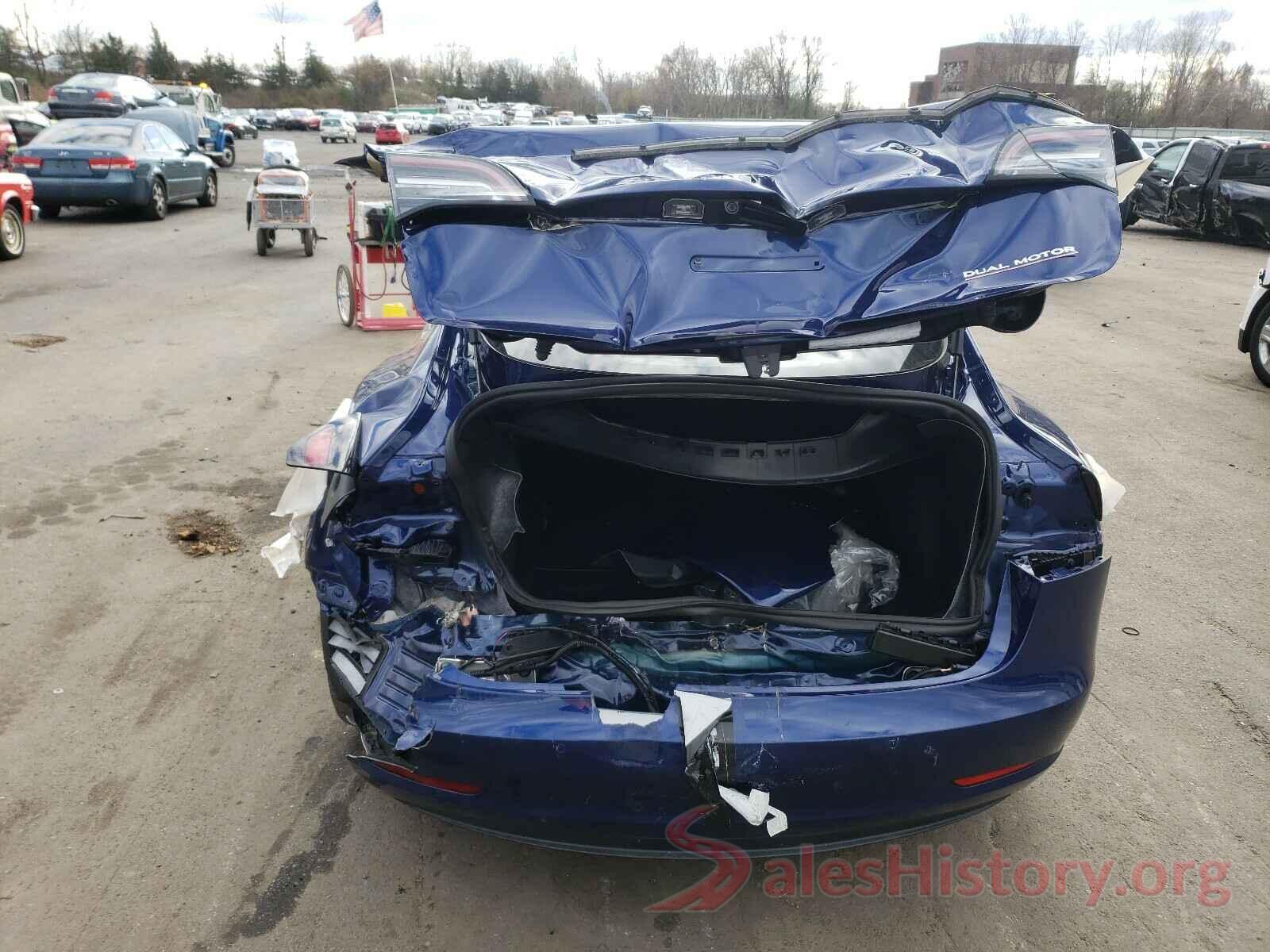 5YJ3E1EB5KF393576 2019 TESLA MODEL 3