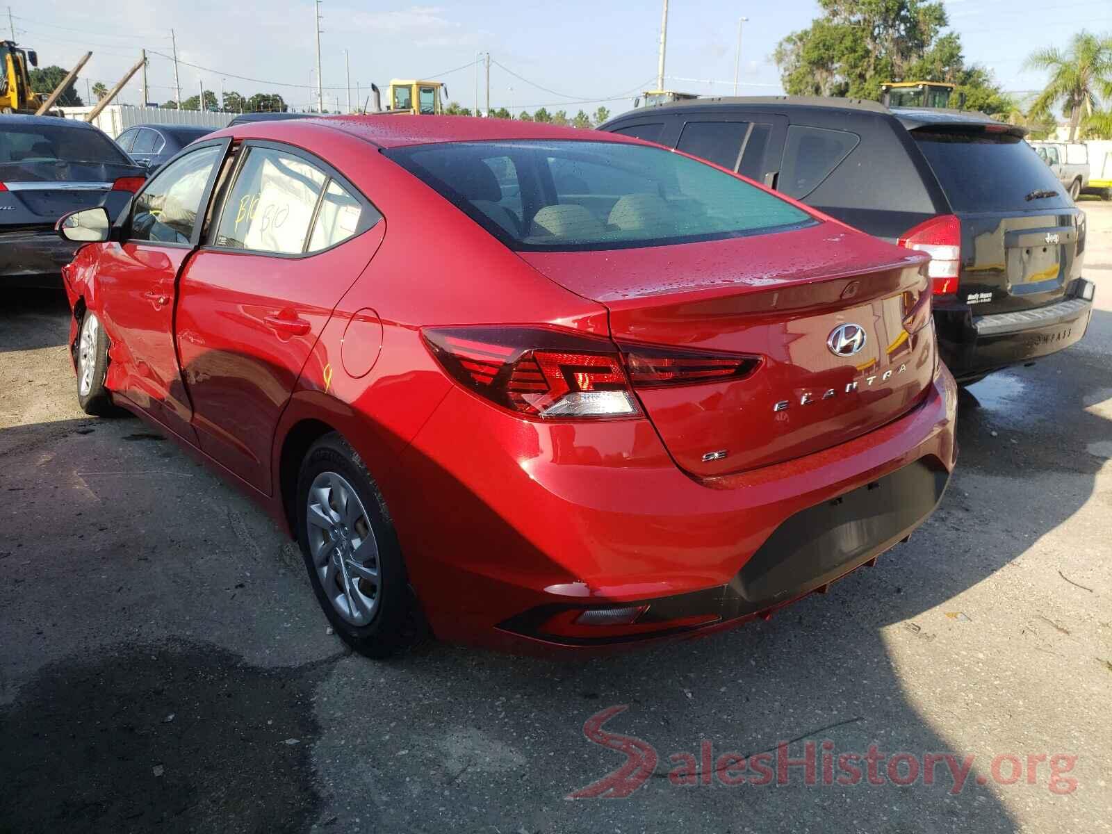 KMHD74LF9KU885830 2019 HYUNDAI ELANTRA