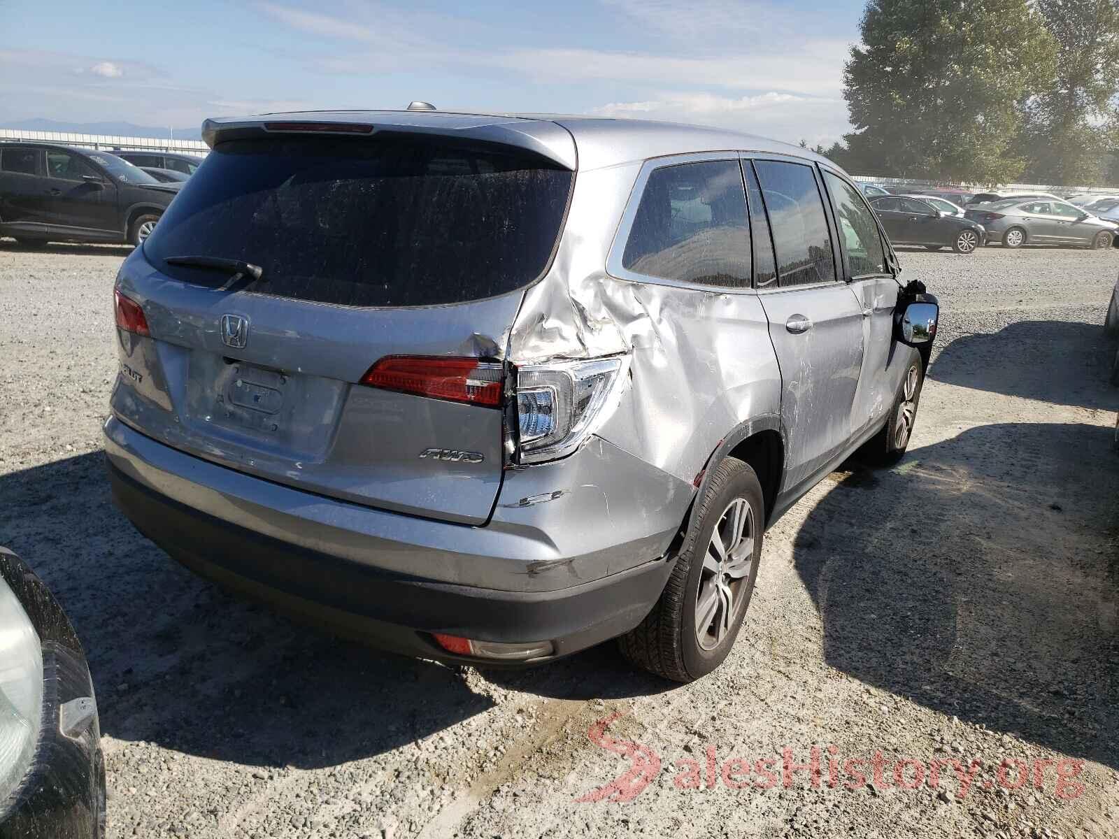 5FNYF6H50HB015180 2017 HONDA PILOT