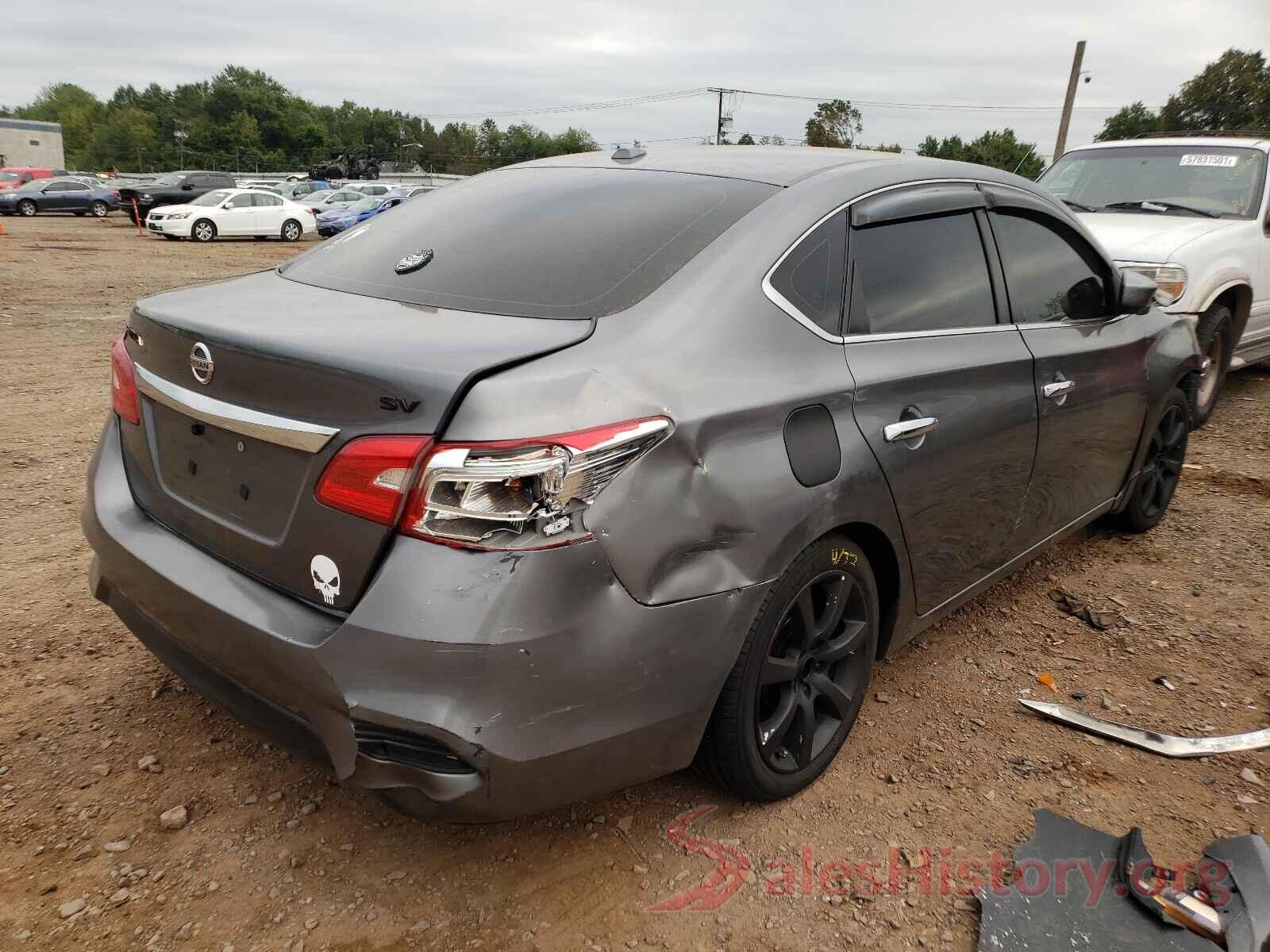 3N1AB7AP1HY388136 2017 NISSAN SENTRA