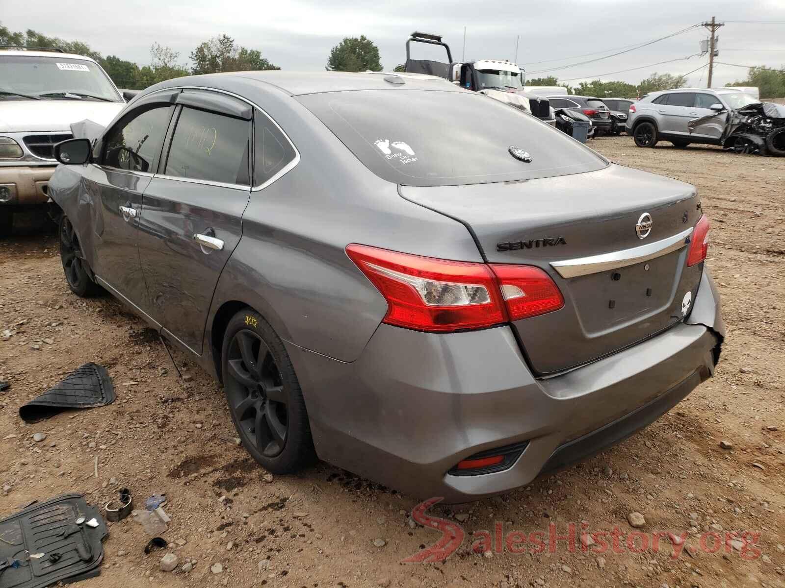 3N1AB7AP1HY388136 2017 NISSAN SENTRA