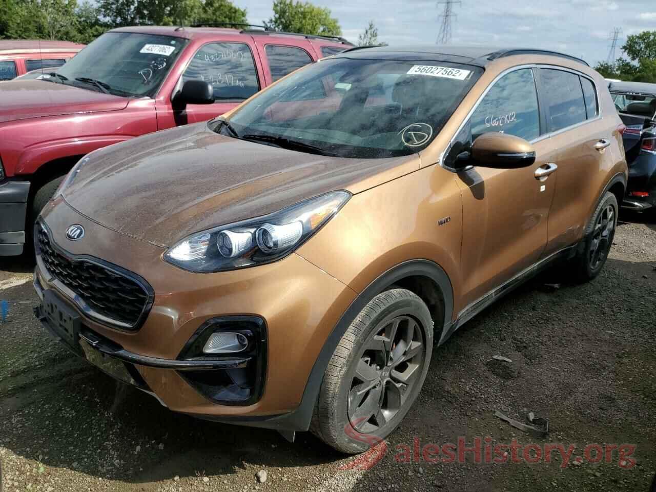 KNDP6CAC2L7637832 2020 KIA SPORTAGE