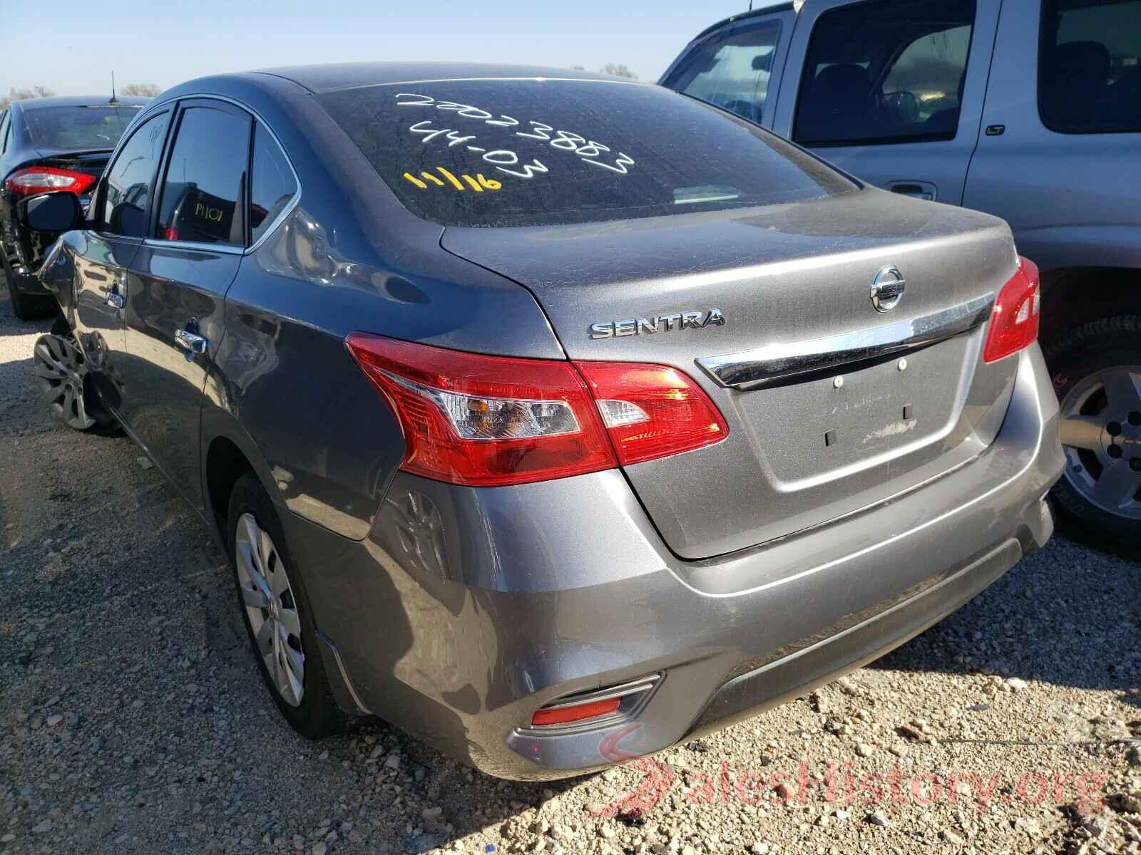 3N1AB7AP0HY324038 2017 NISSAN SENTRA