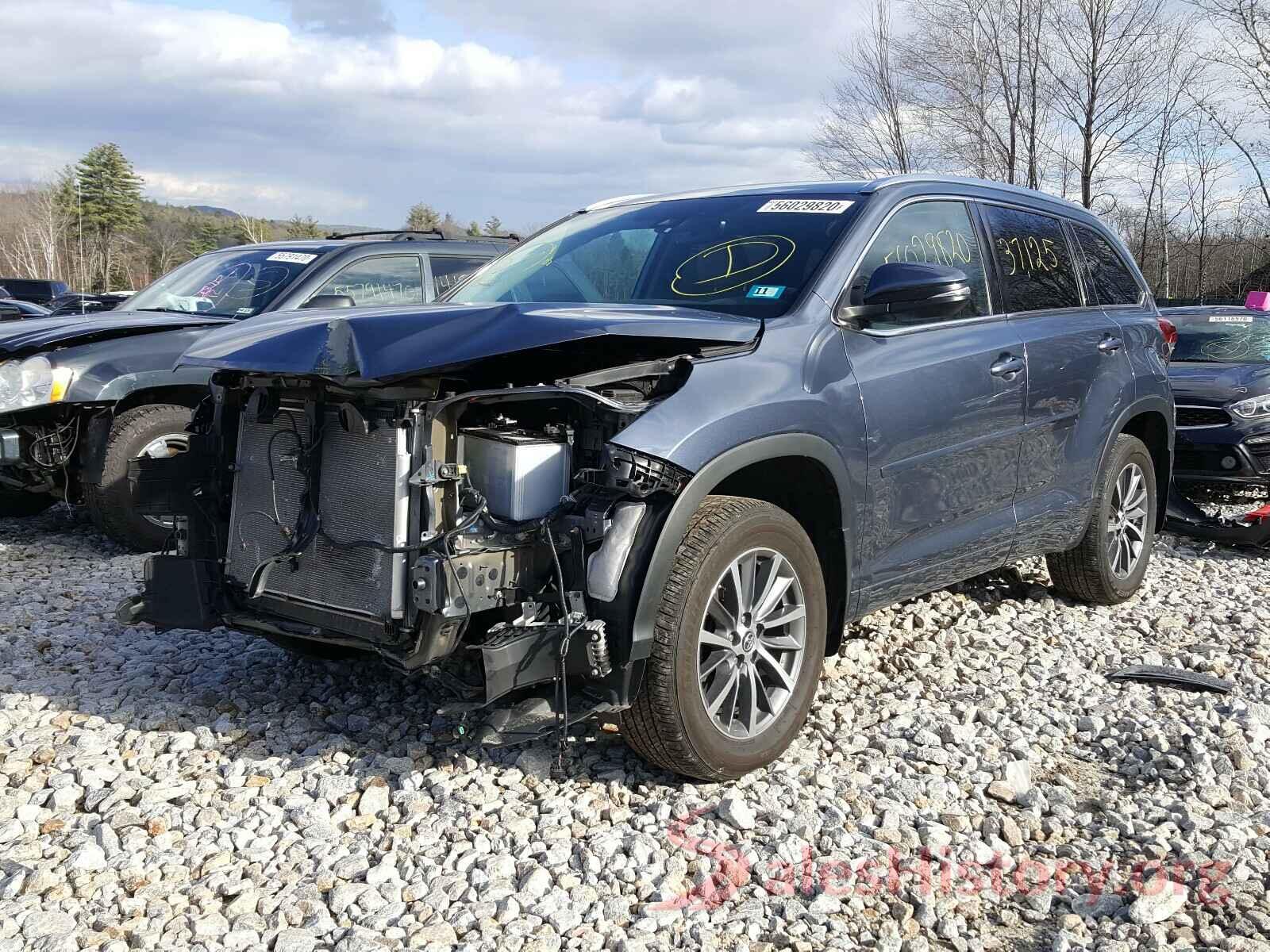 5TDJZRFH3JS810250 2018 TOYOTA HIGHLANDER