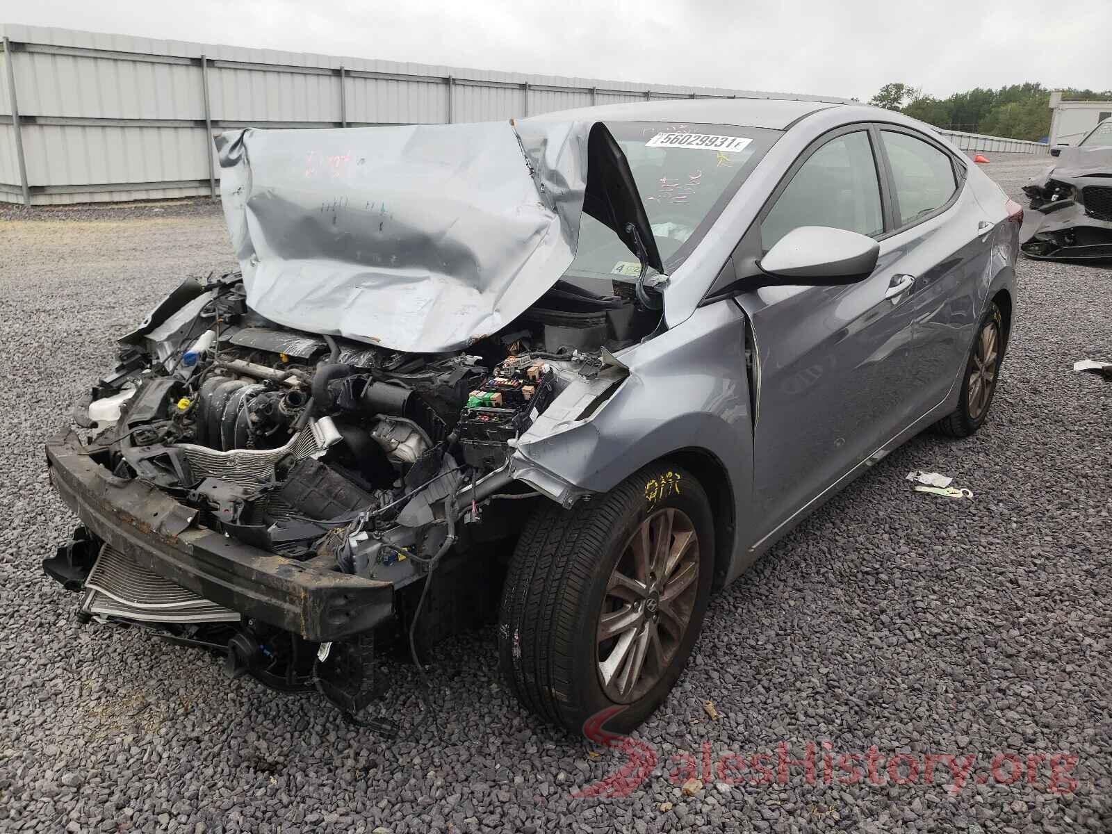 5NPDH4AE7GH751640 2016 HYUNDAI ELANTRA