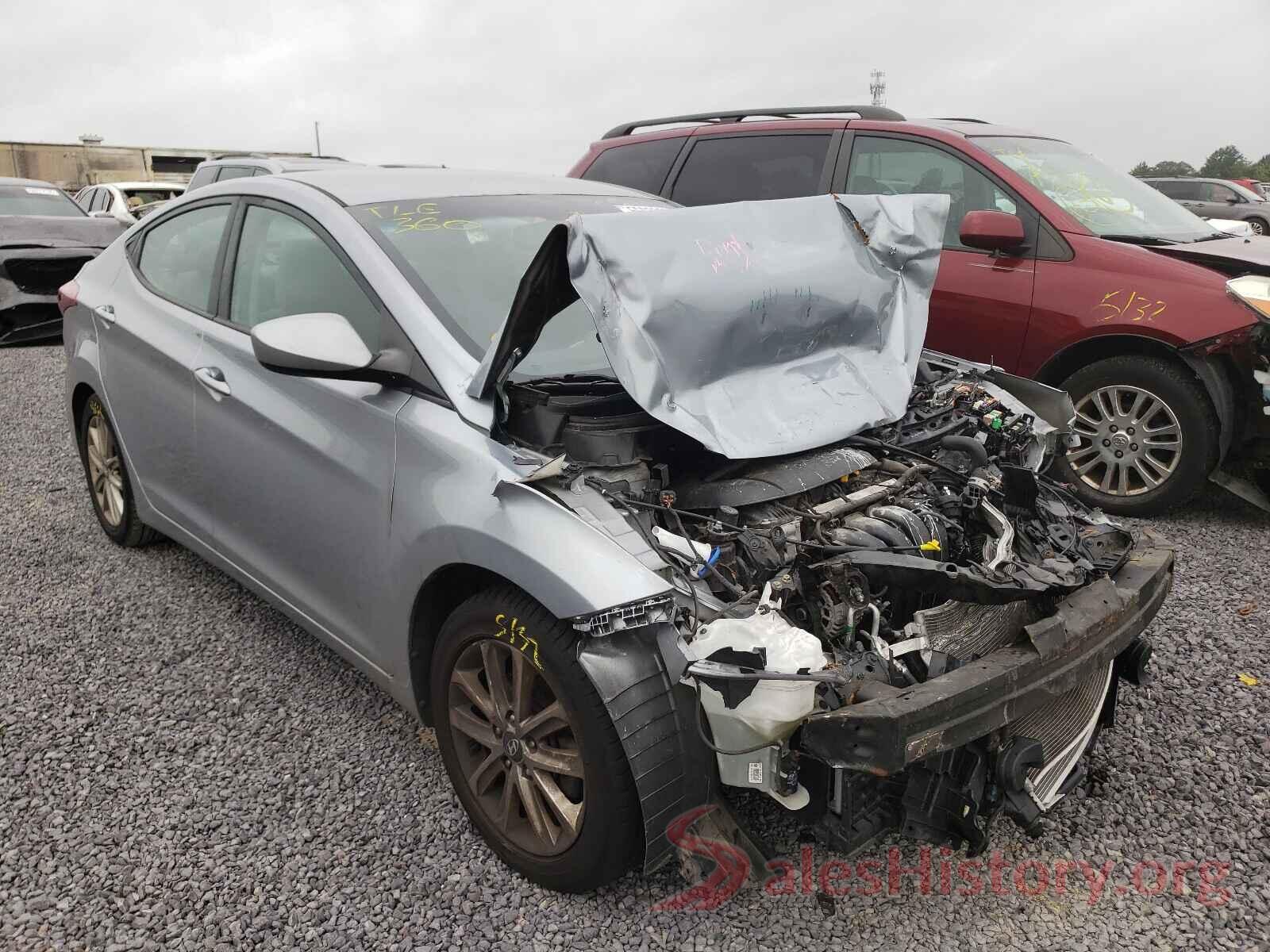 5NPDH4AE7GH751640 2016 HYUNDAI ELANTRA