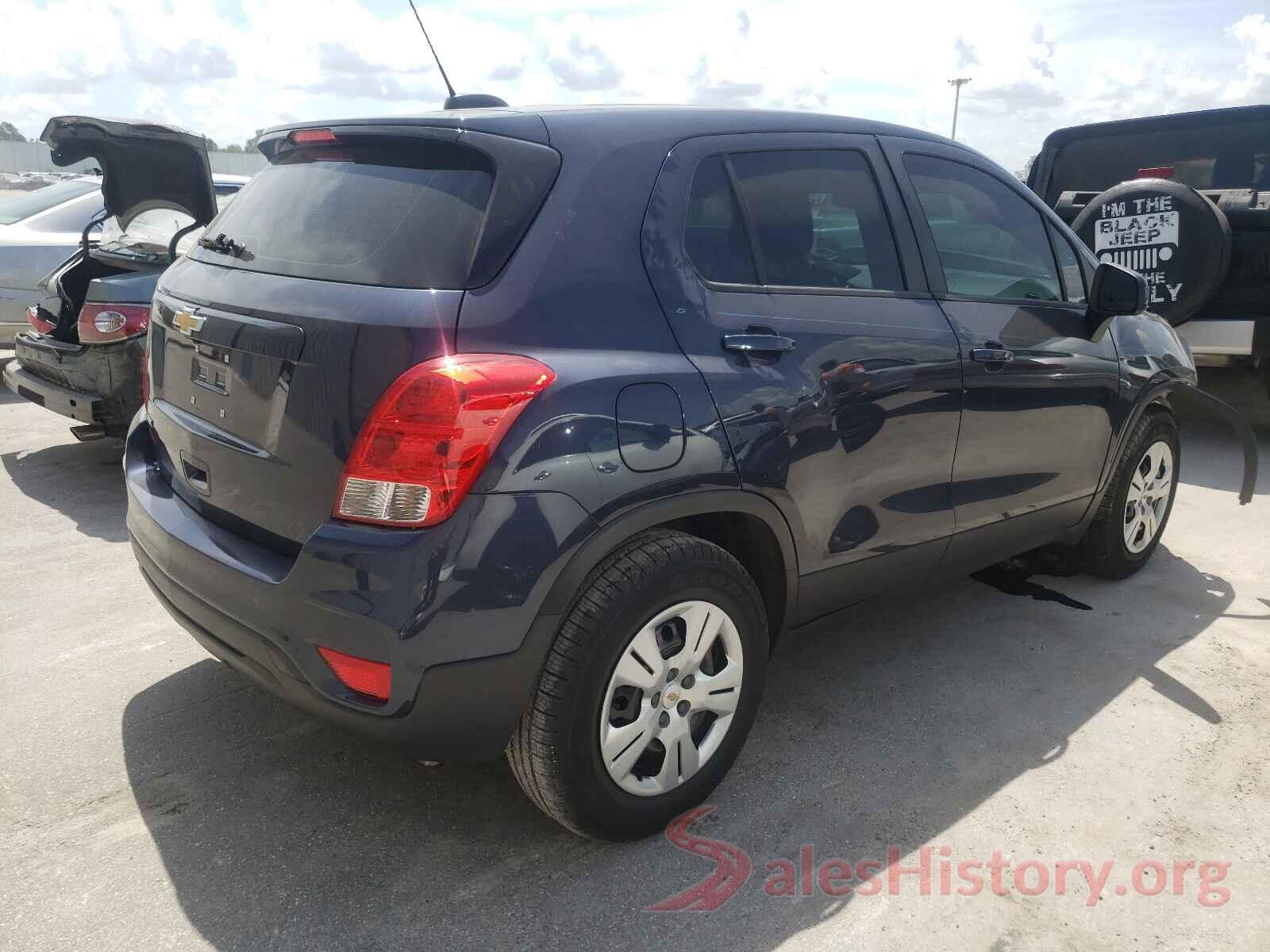 3GNCJKSB3KL132154 2019 CHEVROLET TRAX