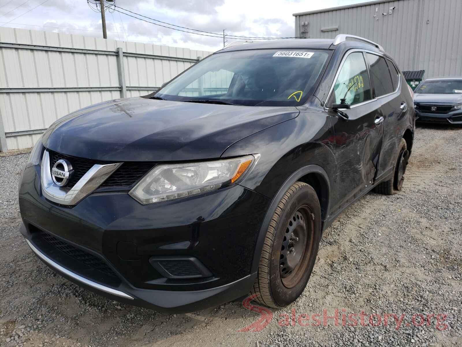 KNMAT2MTXGP603163 2016 NISSAN ROGUE