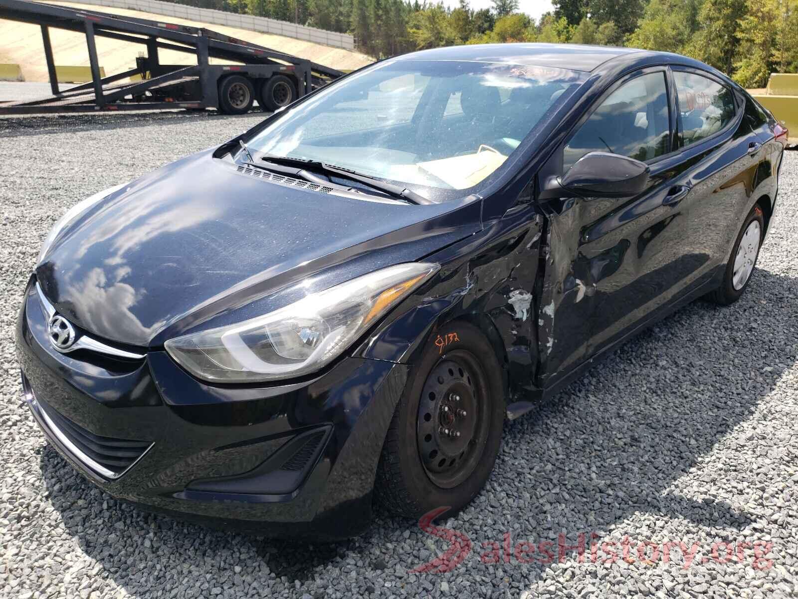 5NPDH4AE0GH734937 2016 HYUNDAI ELANTRA