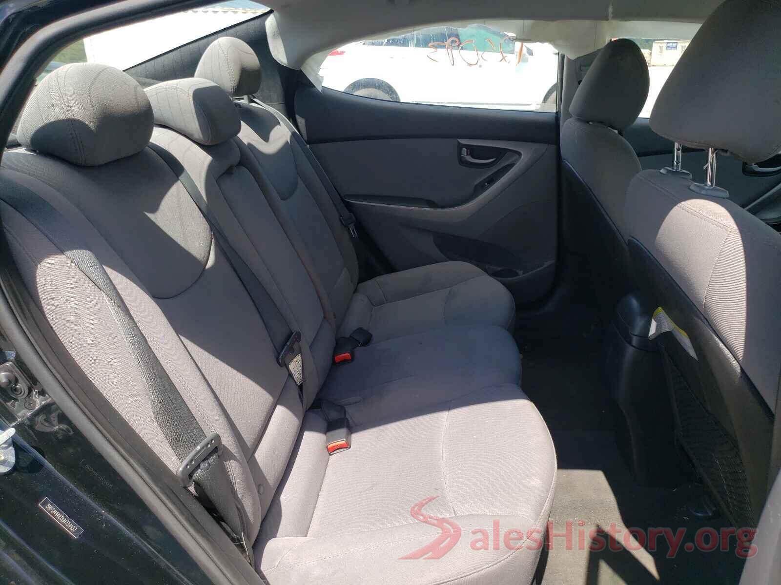 5NPDH4AE0GH734937 2016 HYUNDAI ELANTRA