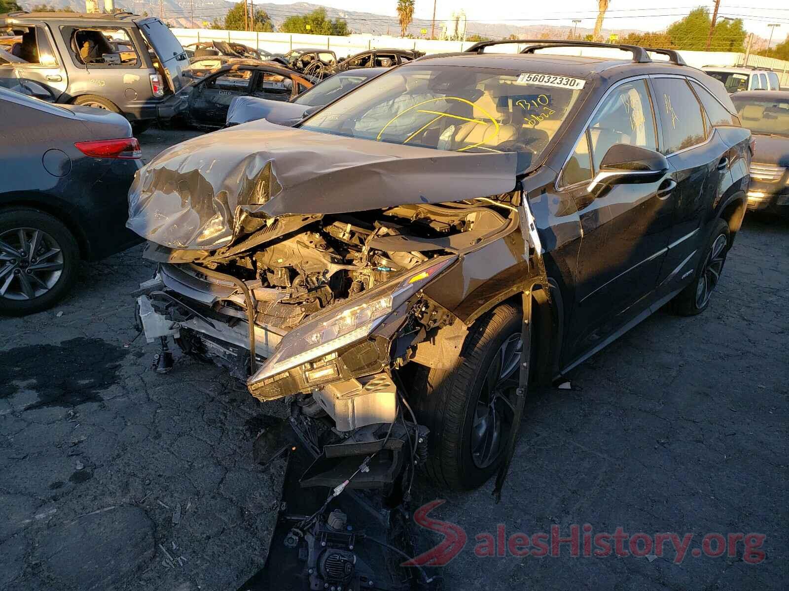 JTJDGKCA2J2004874 2018 LEXUS RX450