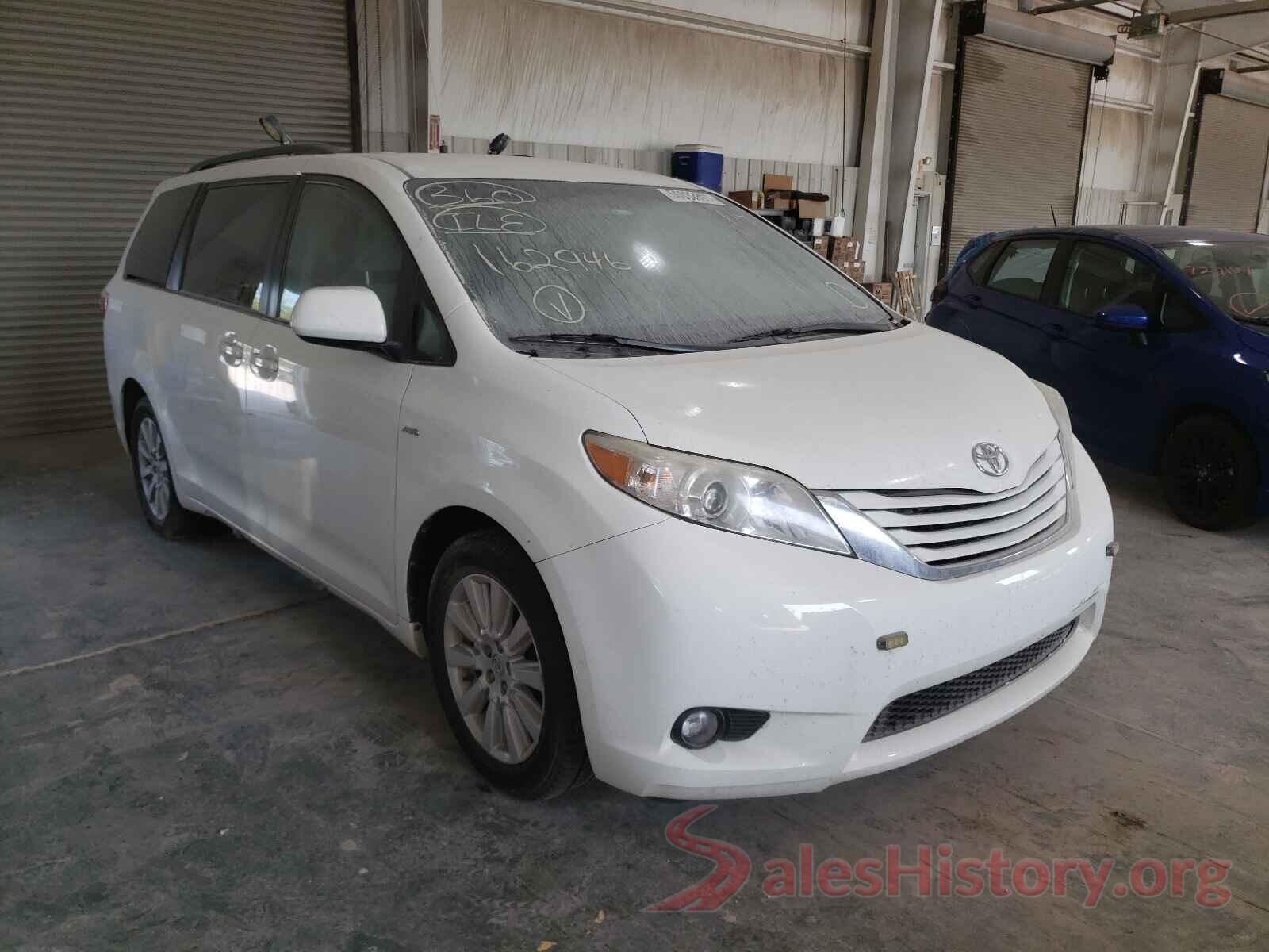 5TDJZ3DC0HS162946 2017 TOYOTA SIENNA