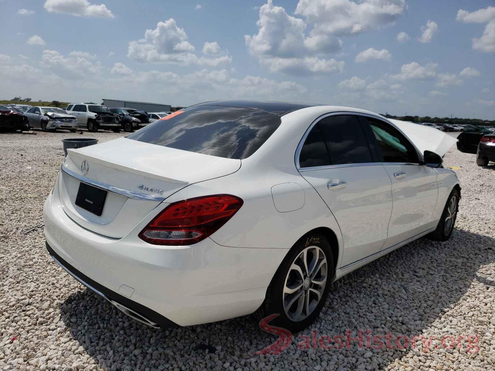 55SWF4KB3GU161080 2016 MERCEDES-BENZ C-CLASS