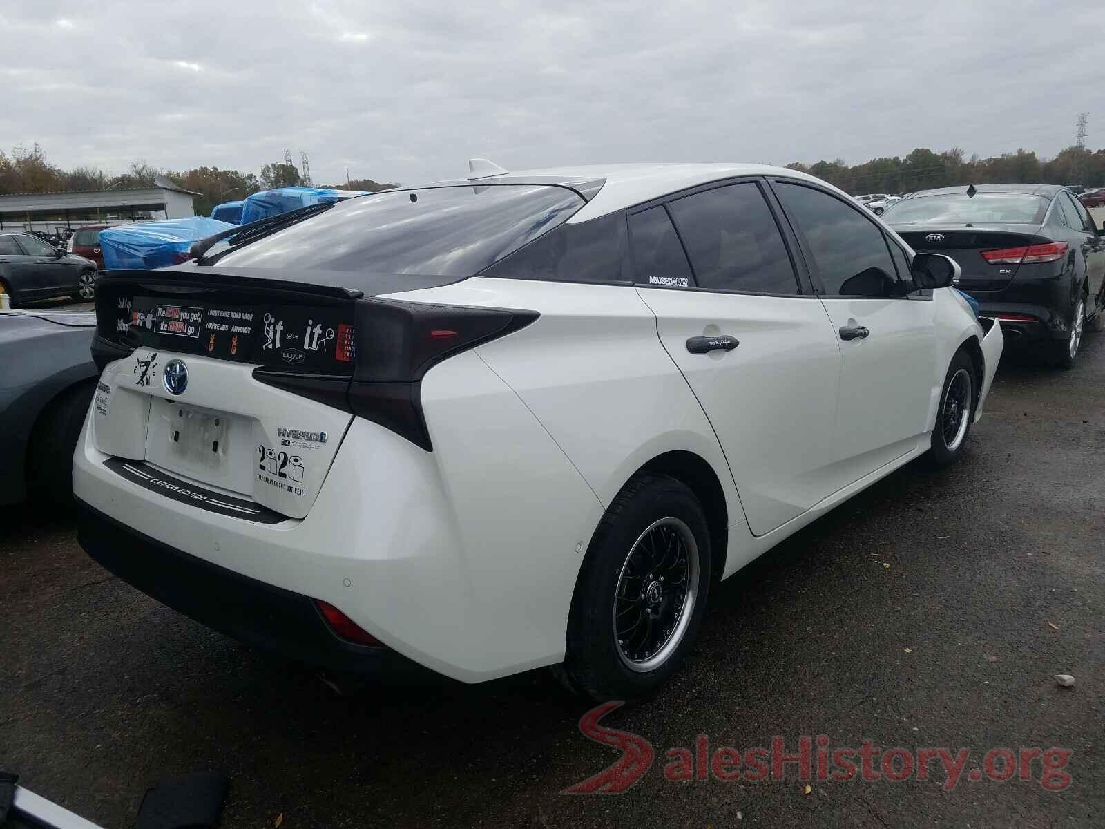 JTDKARFU7K3090298 2019 TOYOTA PRIUS