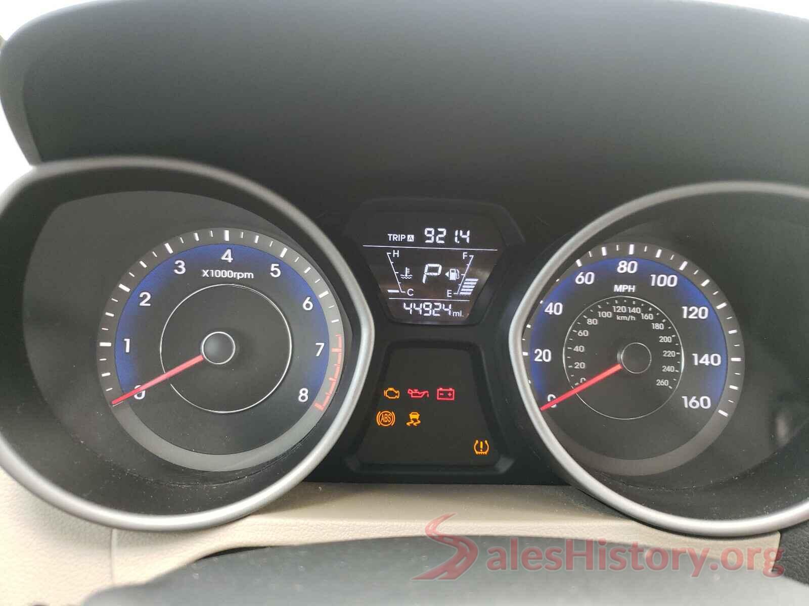 KMHDH4AEXGU650268 2016 HYUNDAI ELANTRA