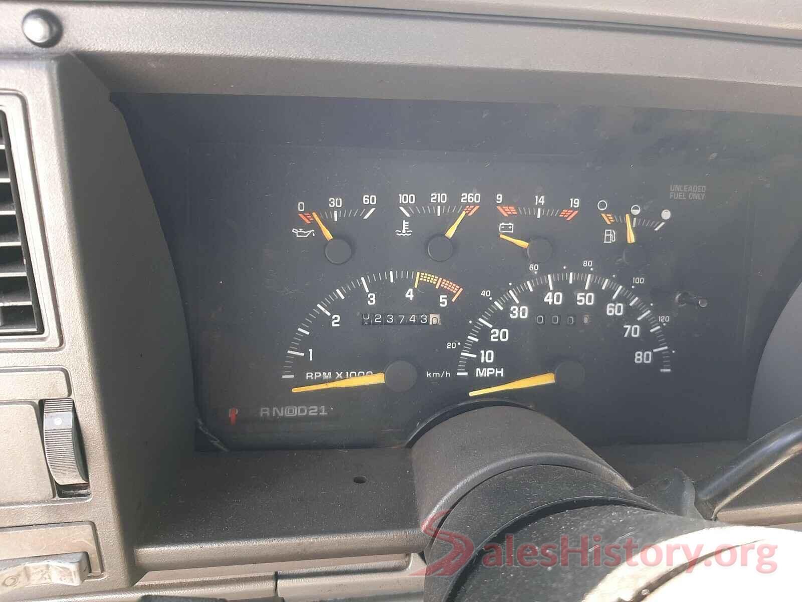 1GNEK18K0PJ317512 1993 CHEVROLET BLAZER