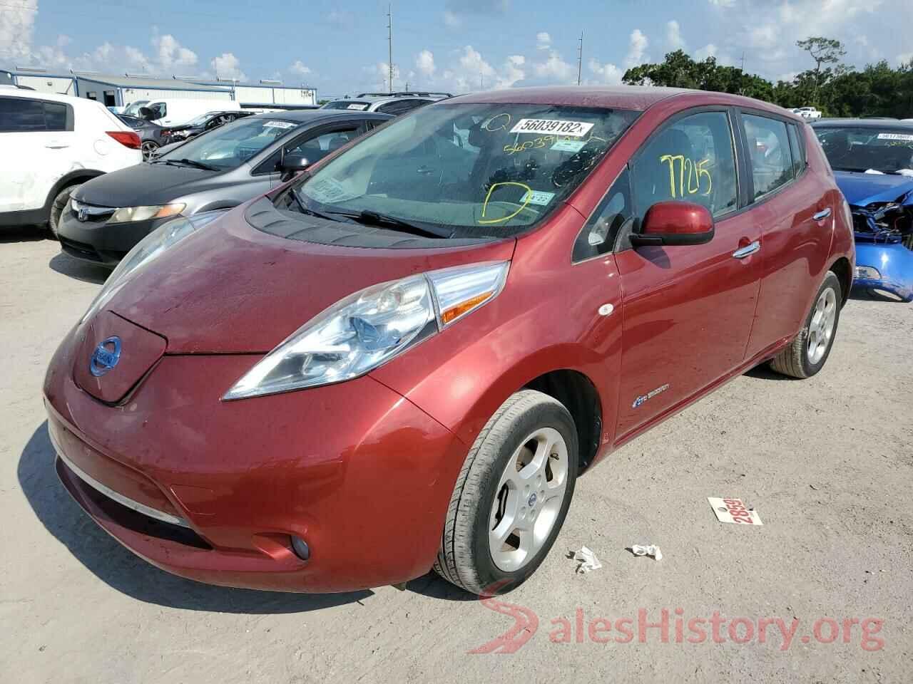 JN1AZ0CP6BT000379 2011 NISSAN LEAF