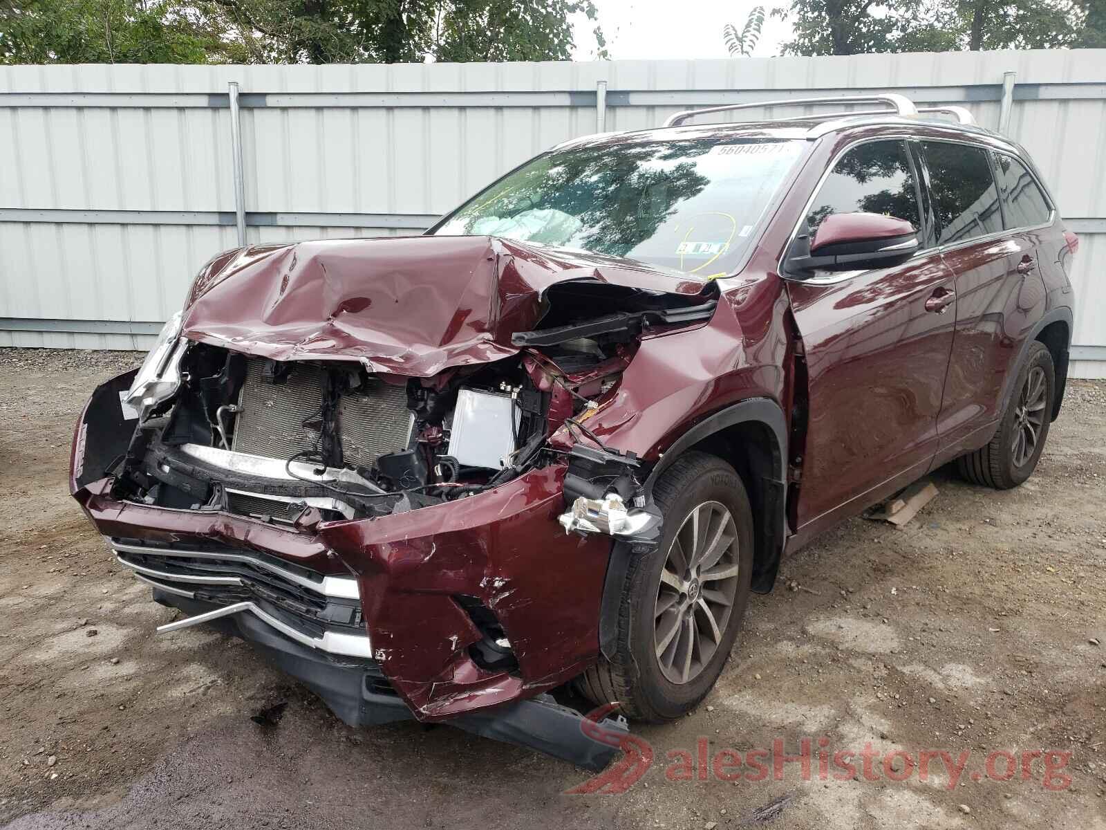 5TDJZRFH7JS866028 2018 TOYOTA HIGHLANDER