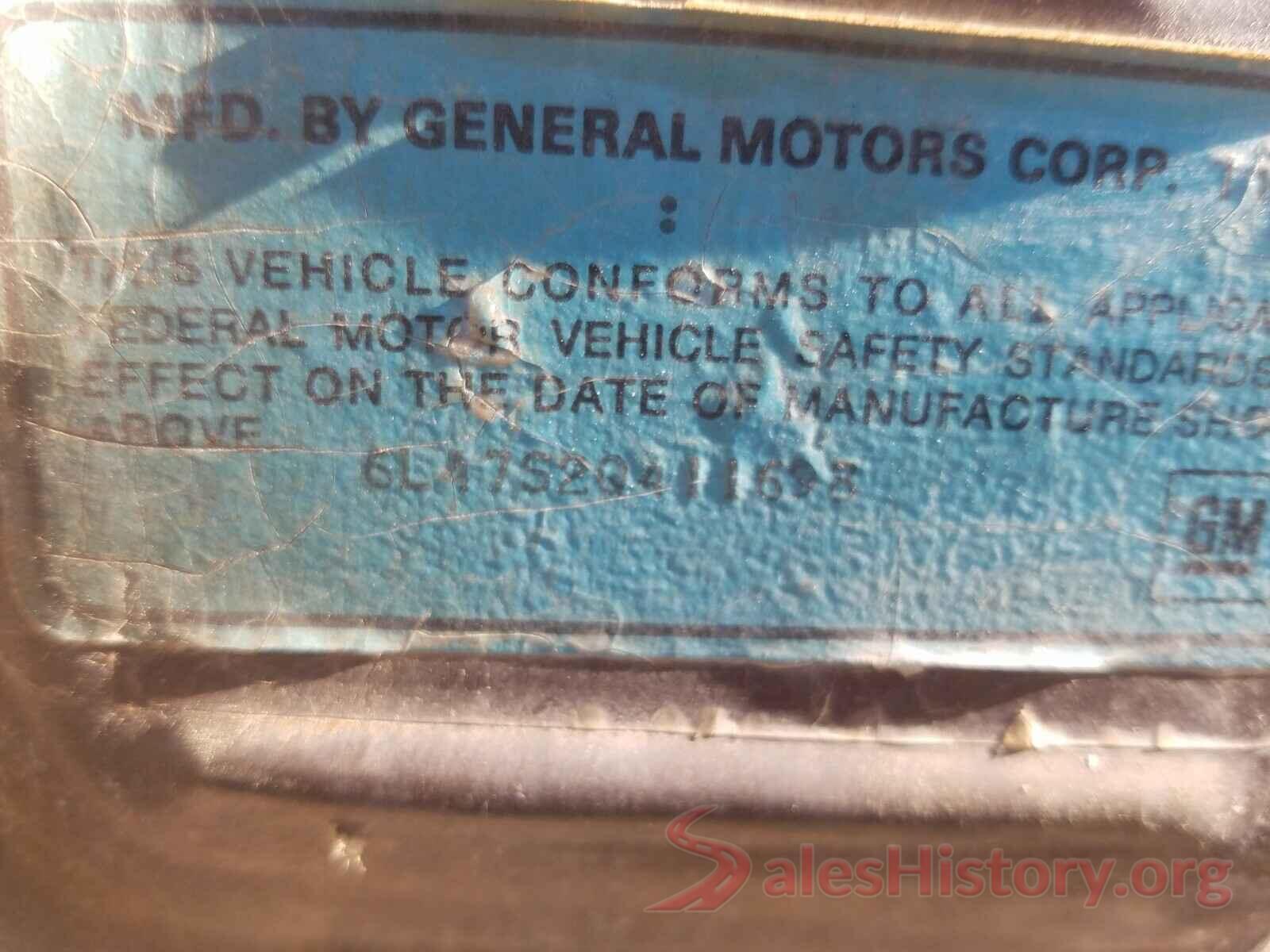 6L47S2Q411698 1972 CADILLAC ELDORADO