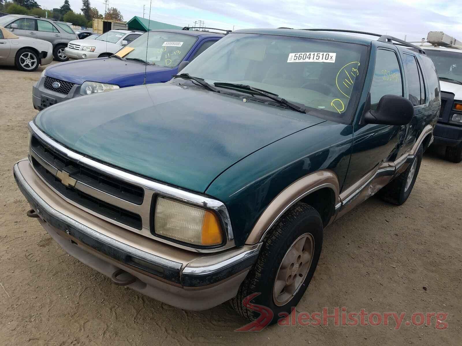 1GNDT13W0T2270828 1996 CHEVROLET BLAZER