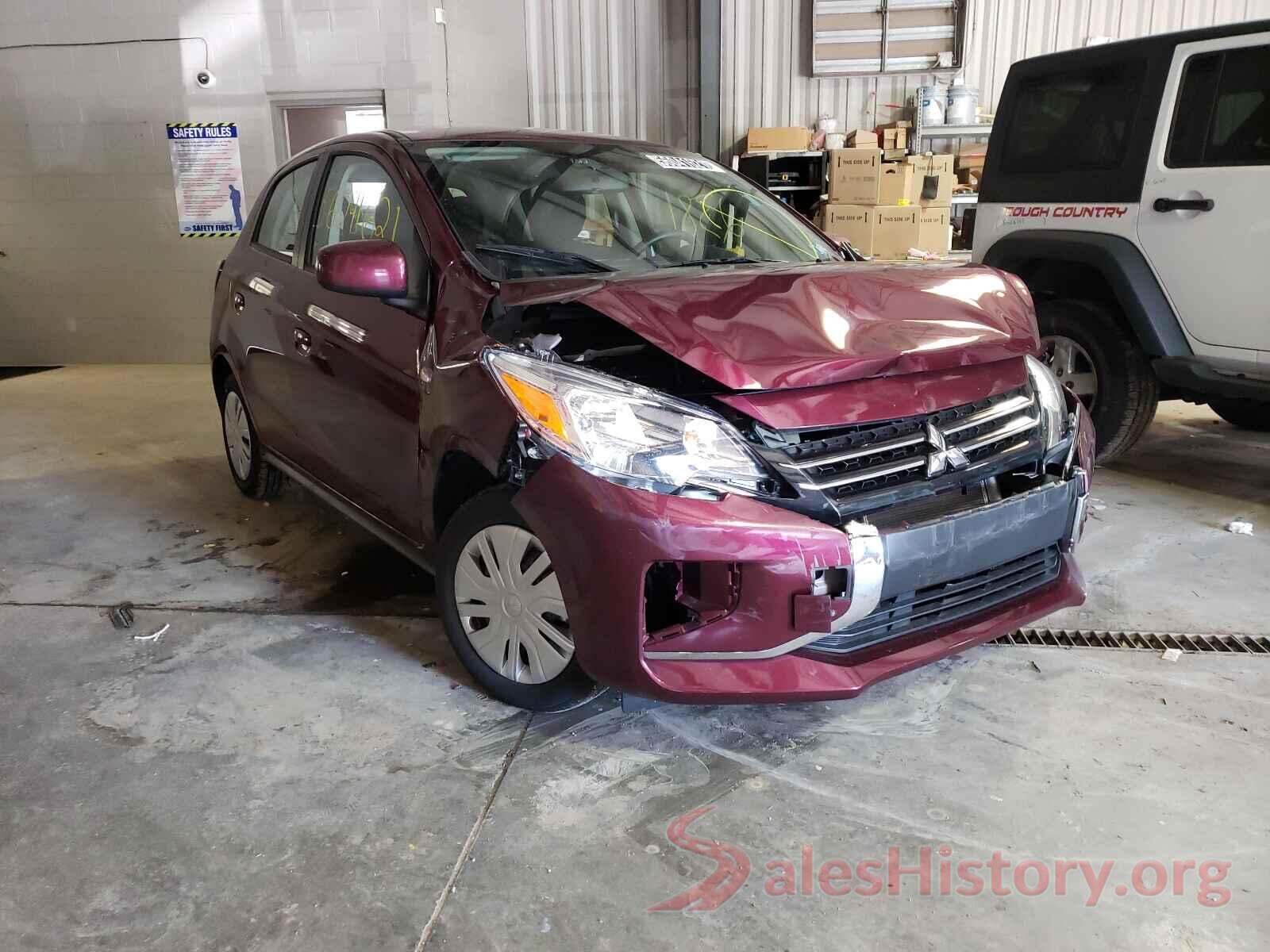 ML32AUHJXMH008806 2021 MITSUBISHI MIRAGE