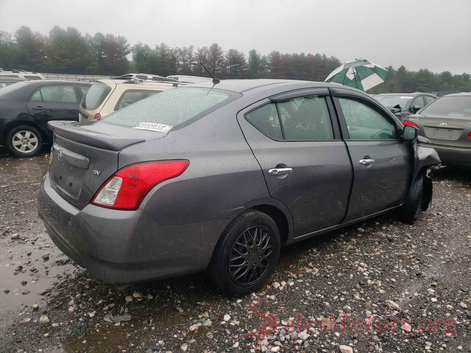 3N1CN7APXKL814443 2019 NISSAN VERSA