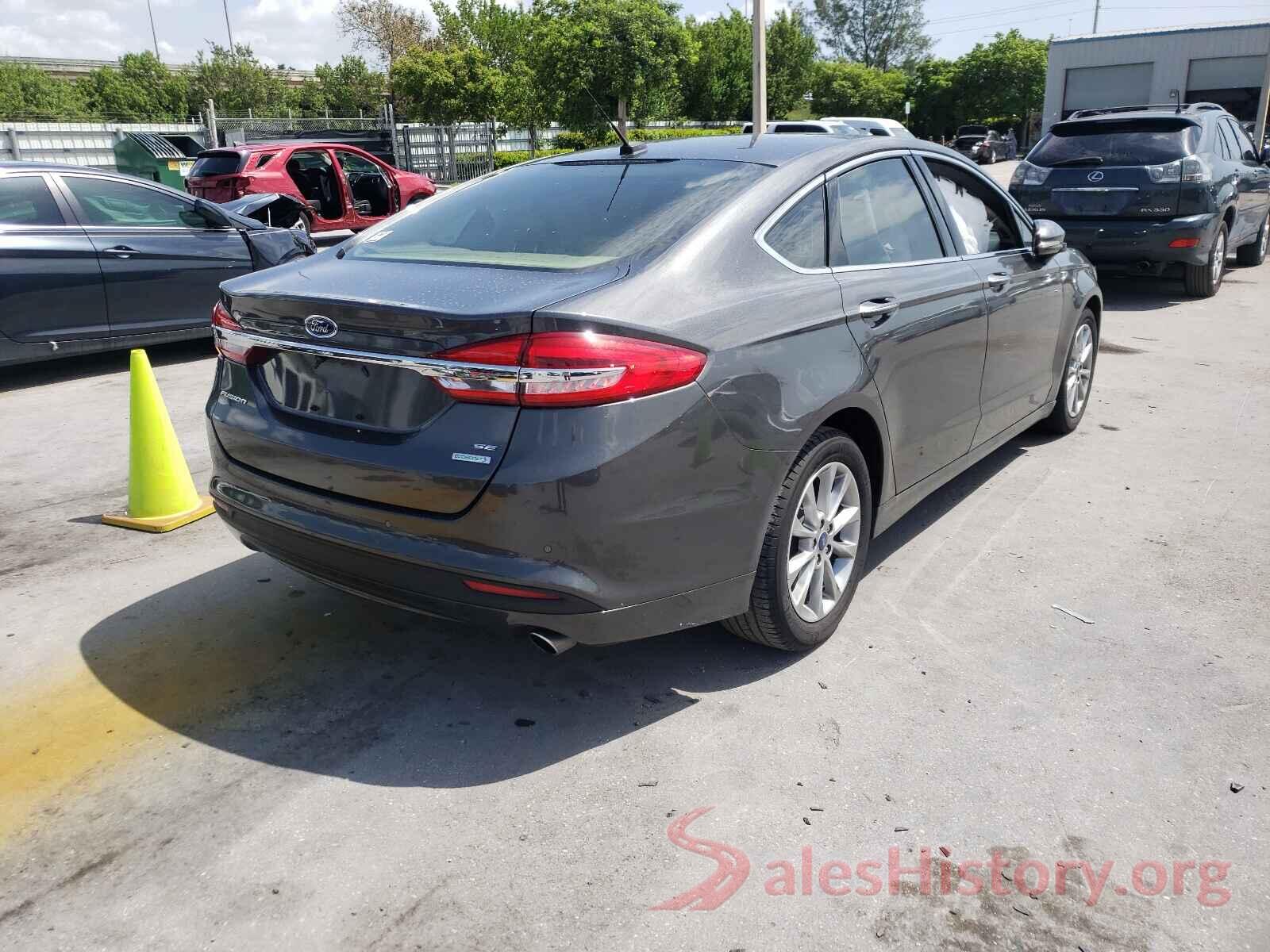 3FA6P0HD4HR396383 2017 FORD FUSION