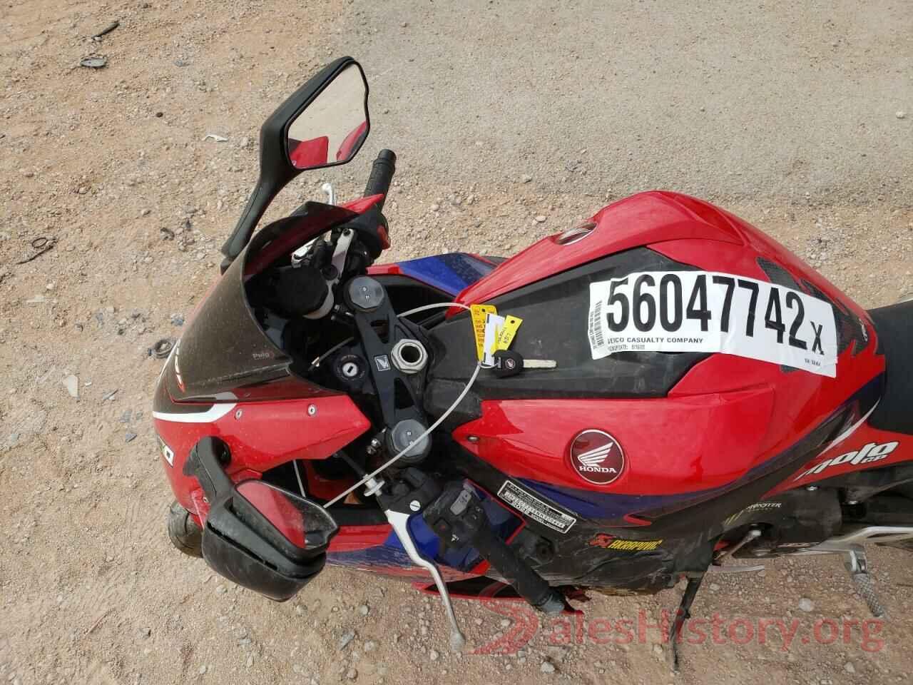 JH2SC7716NK500464 2022 HONDA CBR CYCLE