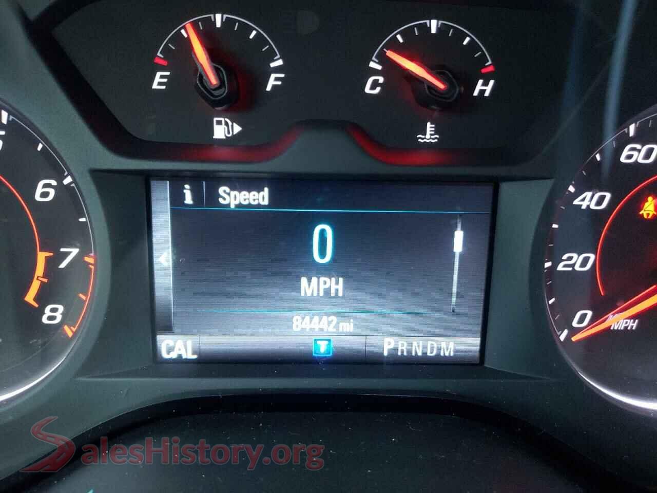 2016 CHEVROLET CAMARO VIN 1G1FB1RSXG0149033, interior dashboard