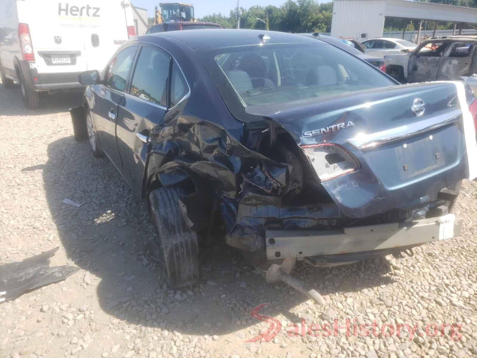 3N1AB7AP3HY237430 2017 NISSAN SENTRA