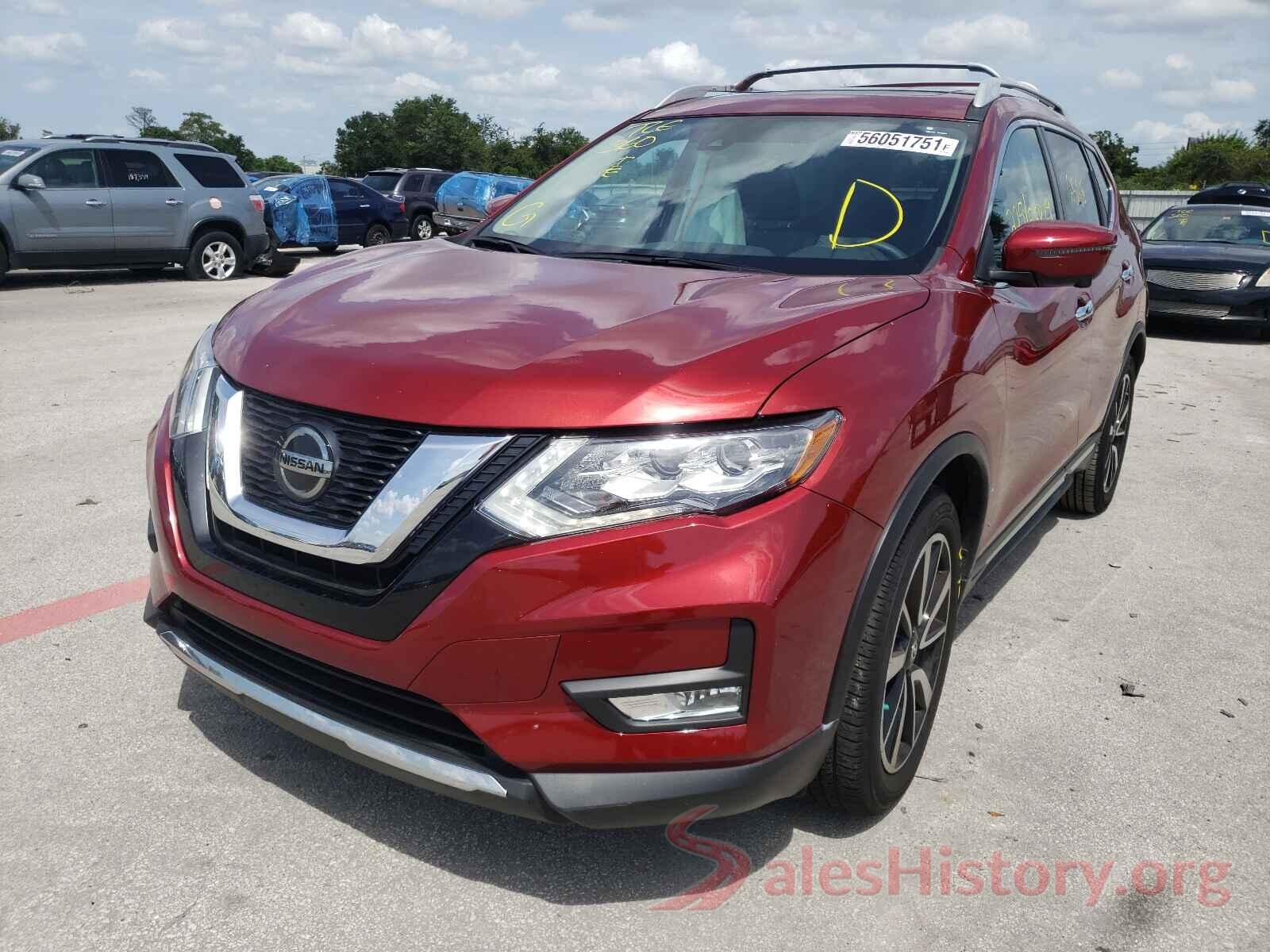 5N1AT2MT8KC821212 2019 NISSAN ROGUE