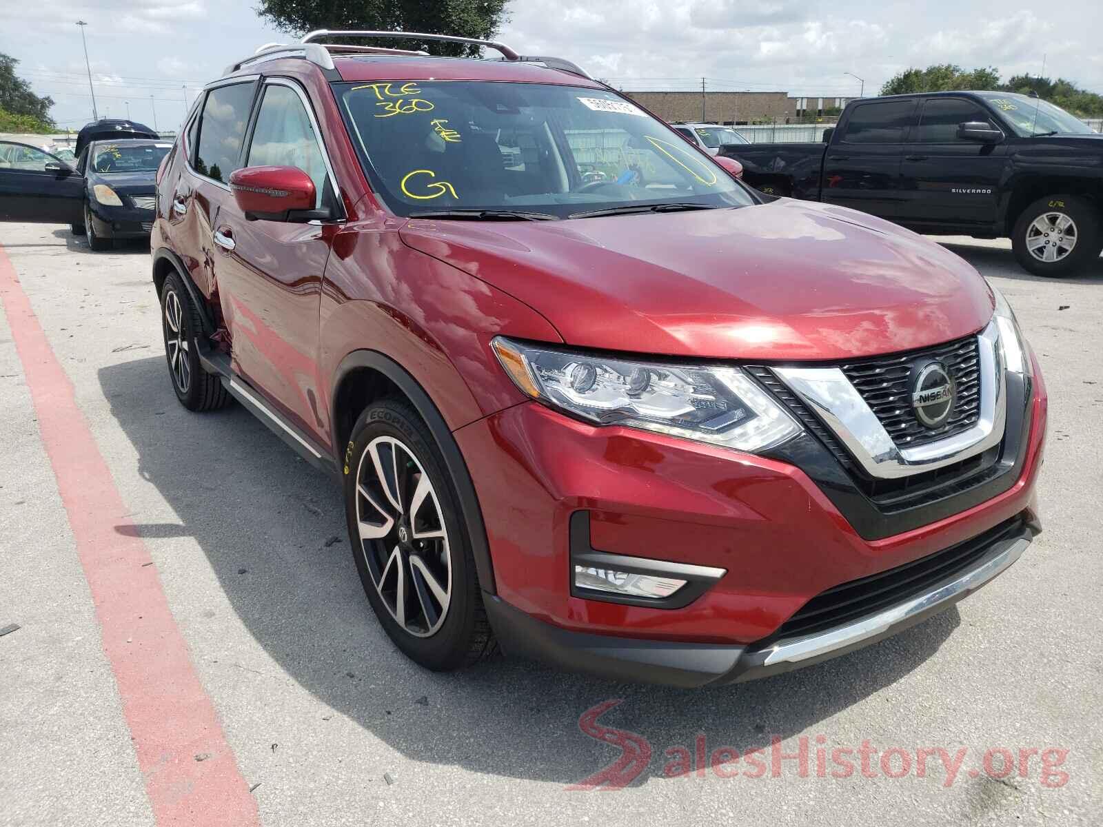 5N1AT2MT8KC821212 2019 NISSAN ROGUE